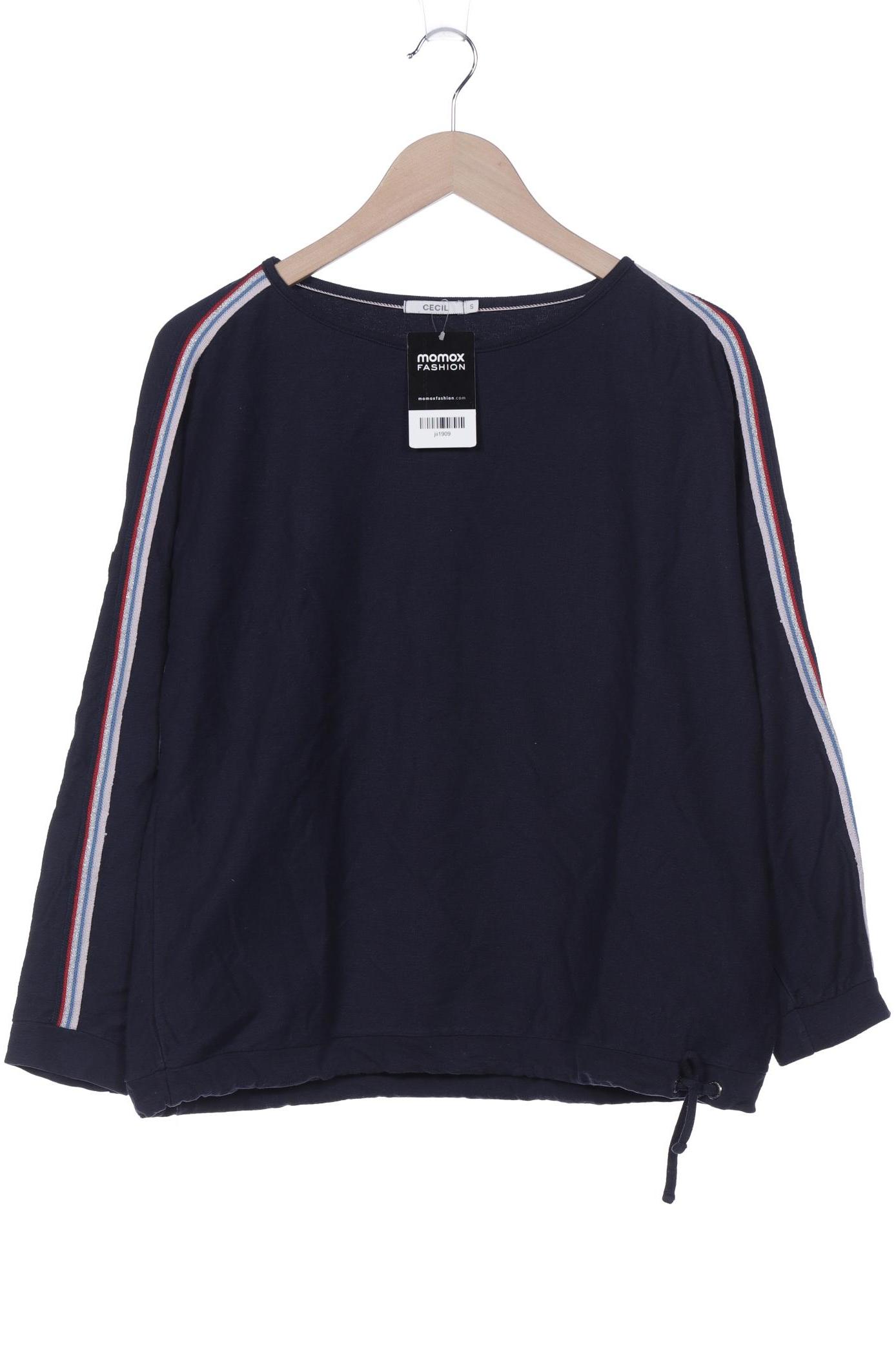 

Cecil Damen Sweatshirt, marineblau, Gr. 36
