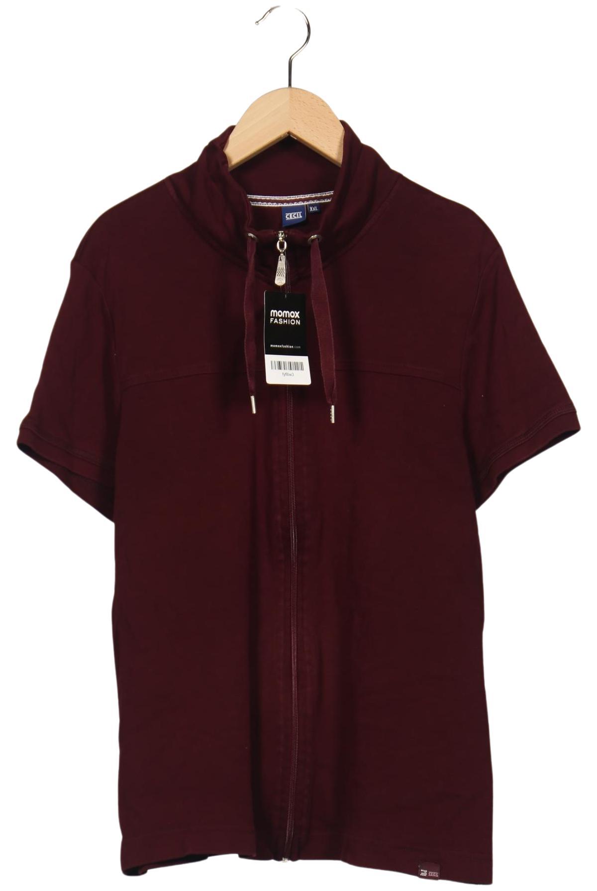 

Cecil Damen Sweatshirt, bordeaux, Gr. 46