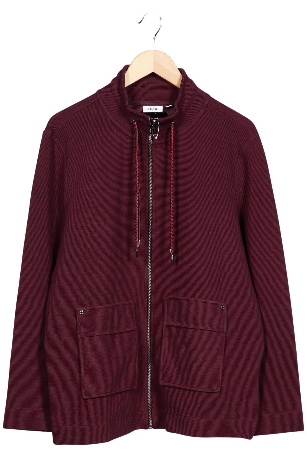 

Cecil Damen Sweatshirt, bordeaux, Gr. 46