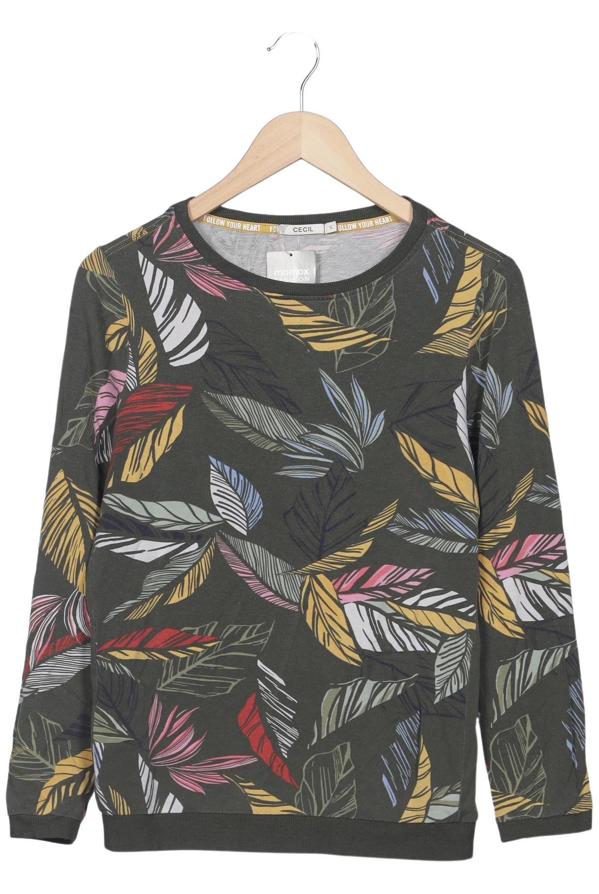 

Cecil Damen Sweatshirt, grün, Gr. 36