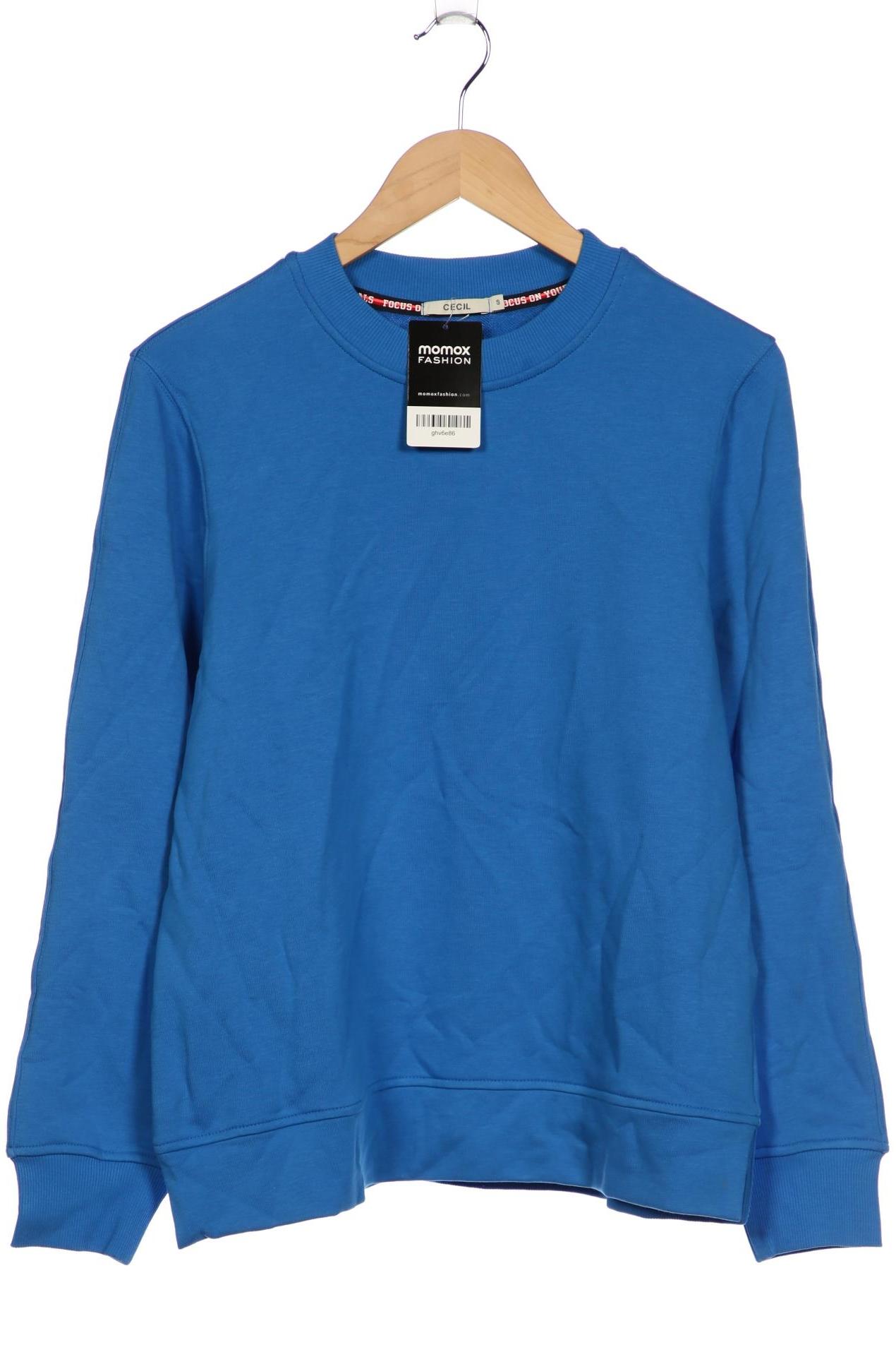 

Cecil Damen Sweatshirt, blau, Gr. 36