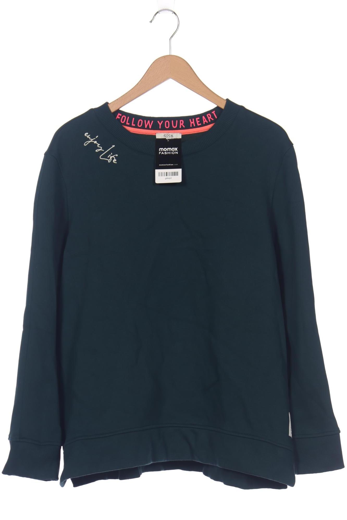

Cecil Damen Sweatshirt, grün, Gr. 46