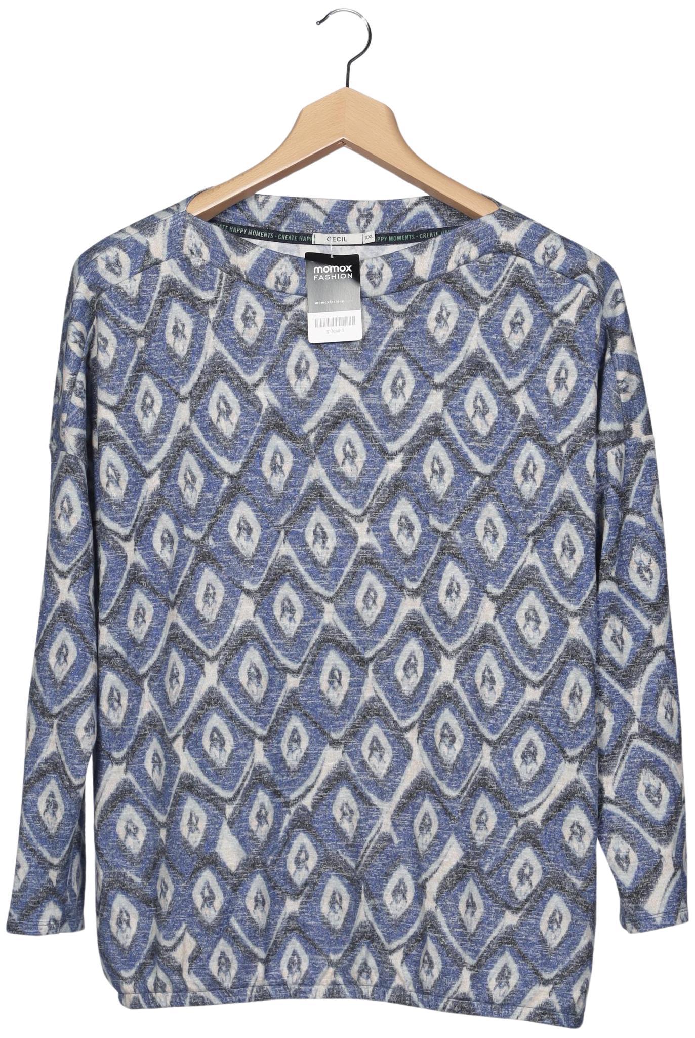 

Cecil Damen Sweatshirt, blau, Gr. 46
