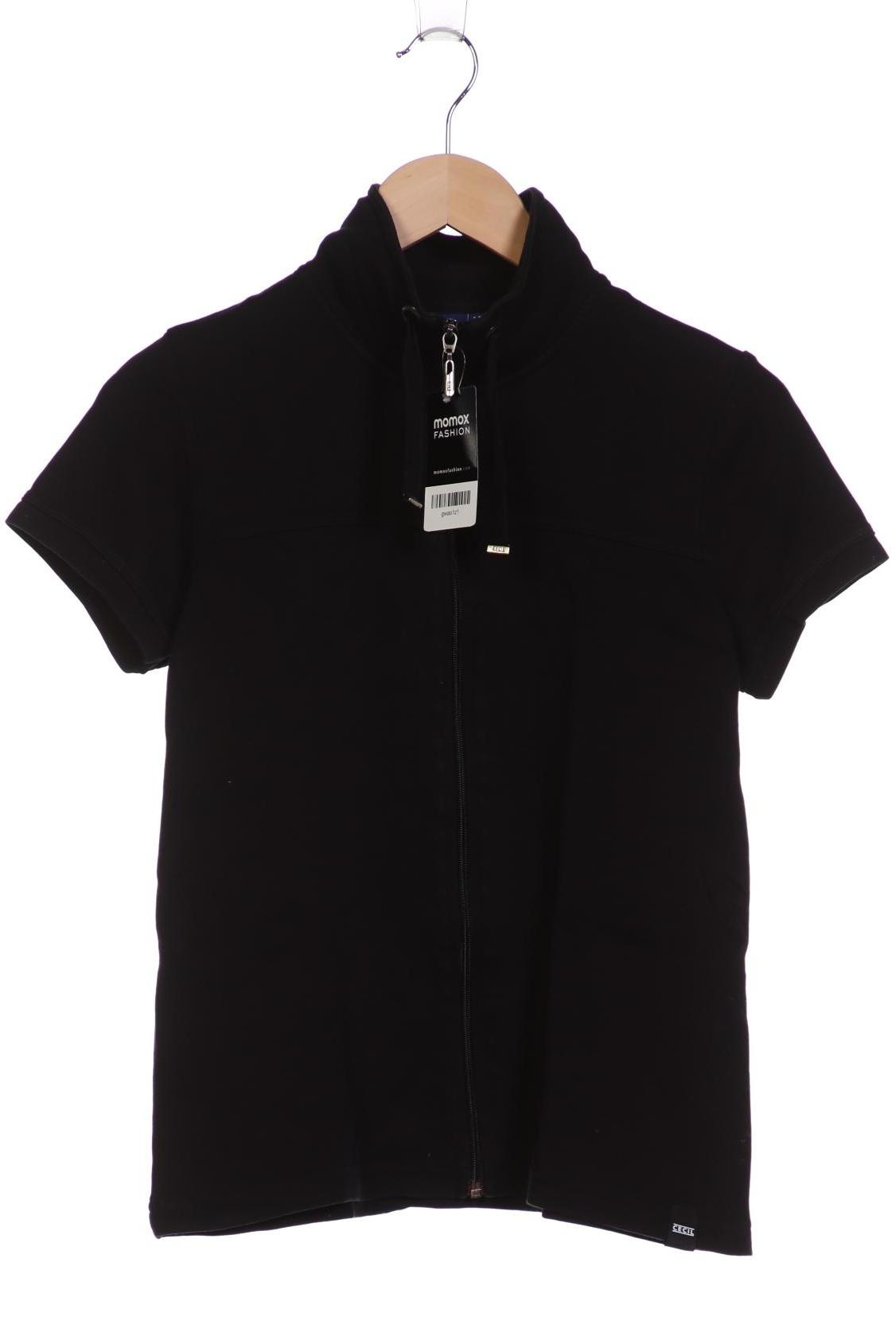 

Cecil Damen Sweatshirt, schwarz, Gr. 38