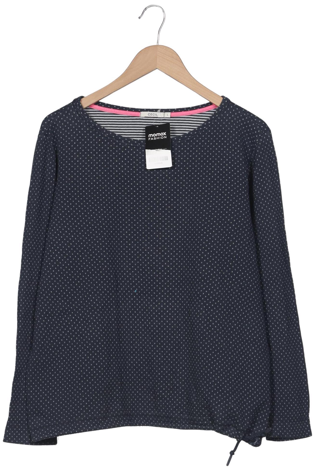

Cecil Damen Sweatshirt, marineblau, Gr. 42