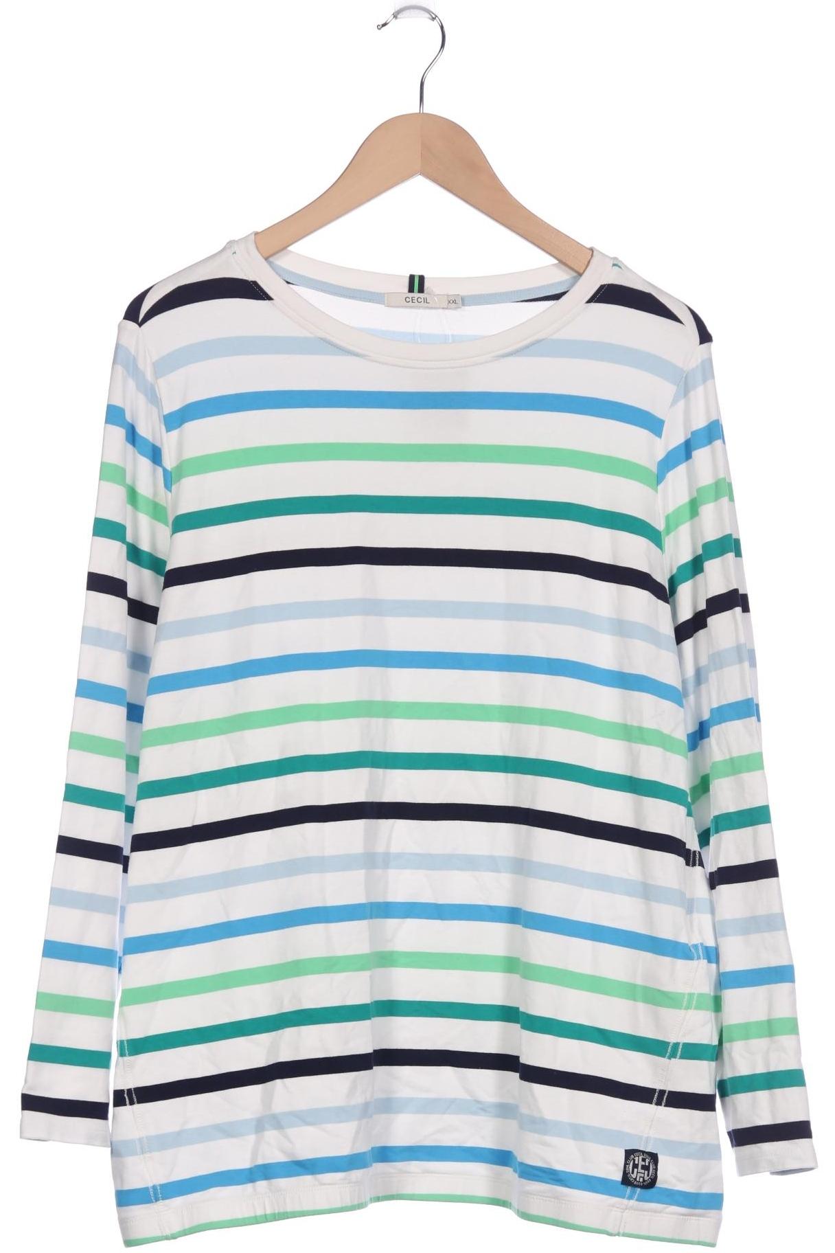 

Cecil Damen Sweatshirt, weiß, Gr. 46