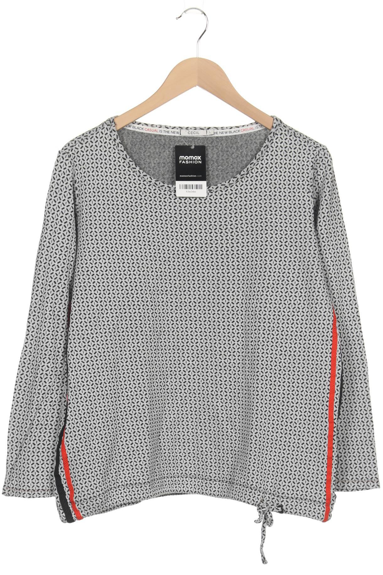 

Cecil Damen Sweatshirt, schwarz, Gr. 42