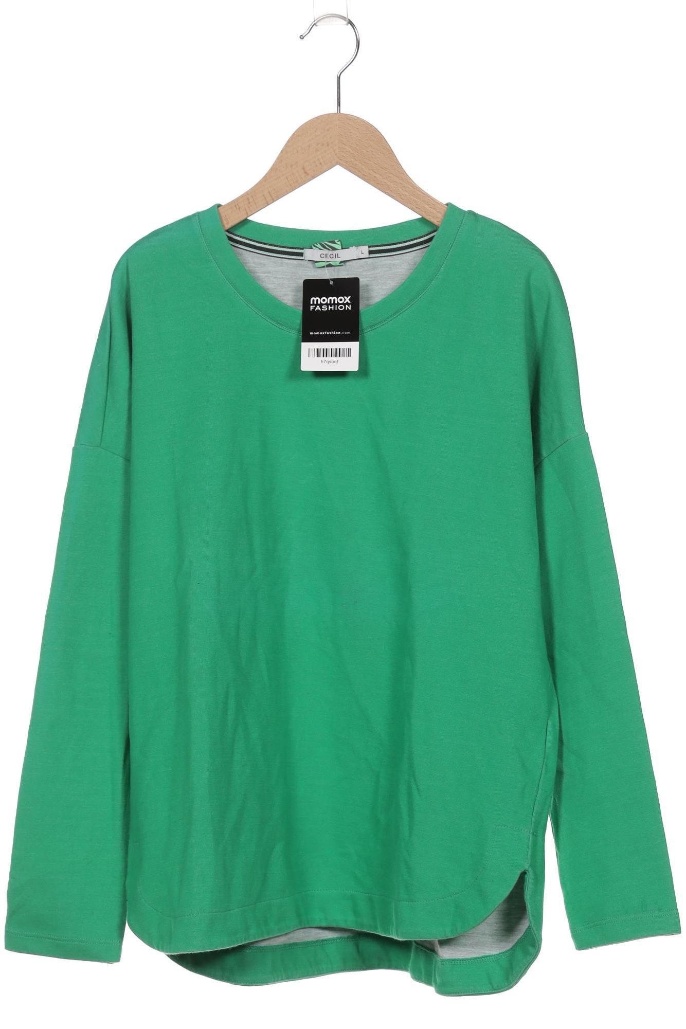 

Cecil Damen Sweatshirt, grün, Gr. 42