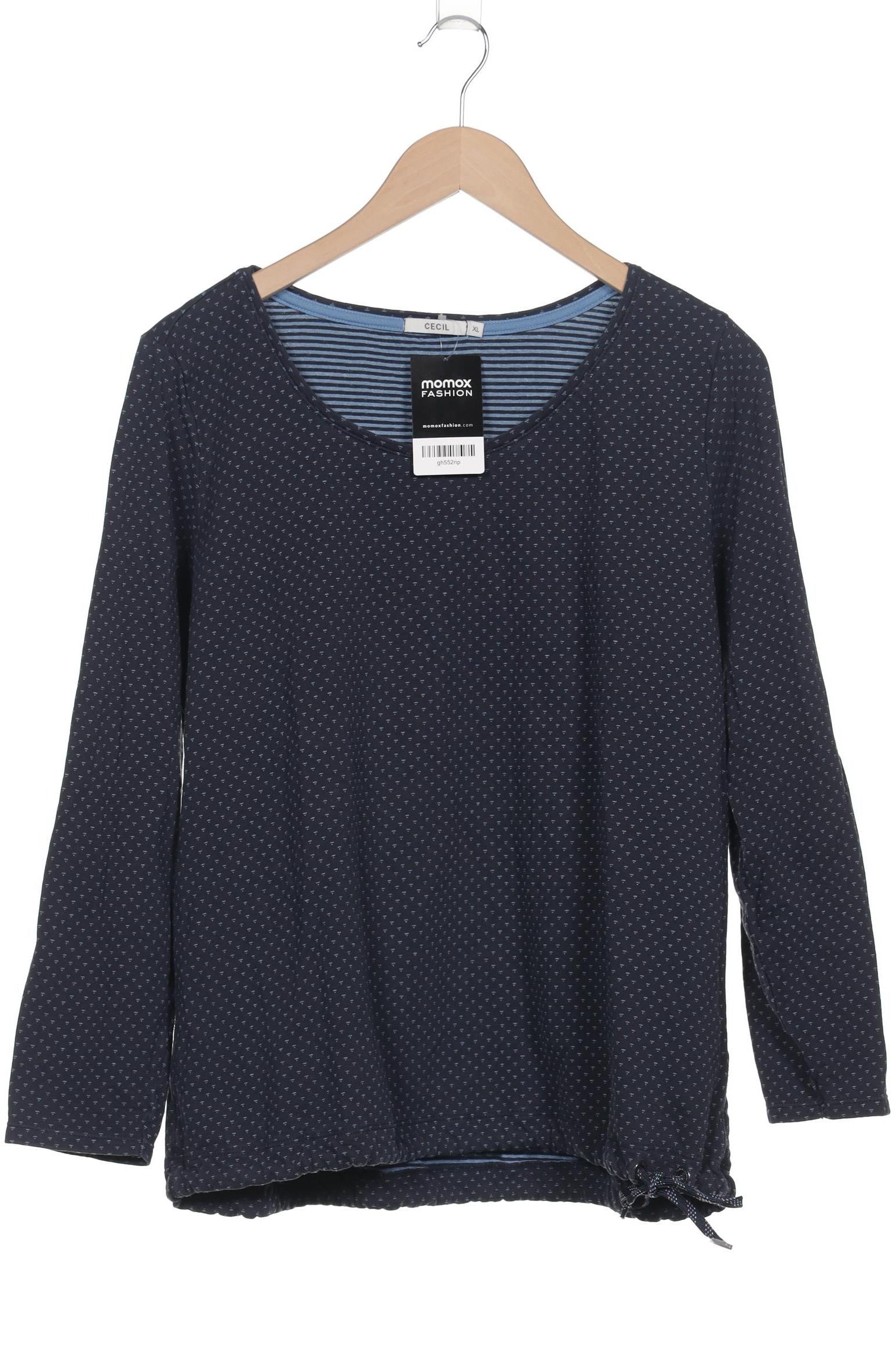

Cecil Damen Sweatshirt, marineblau, Gr. 44