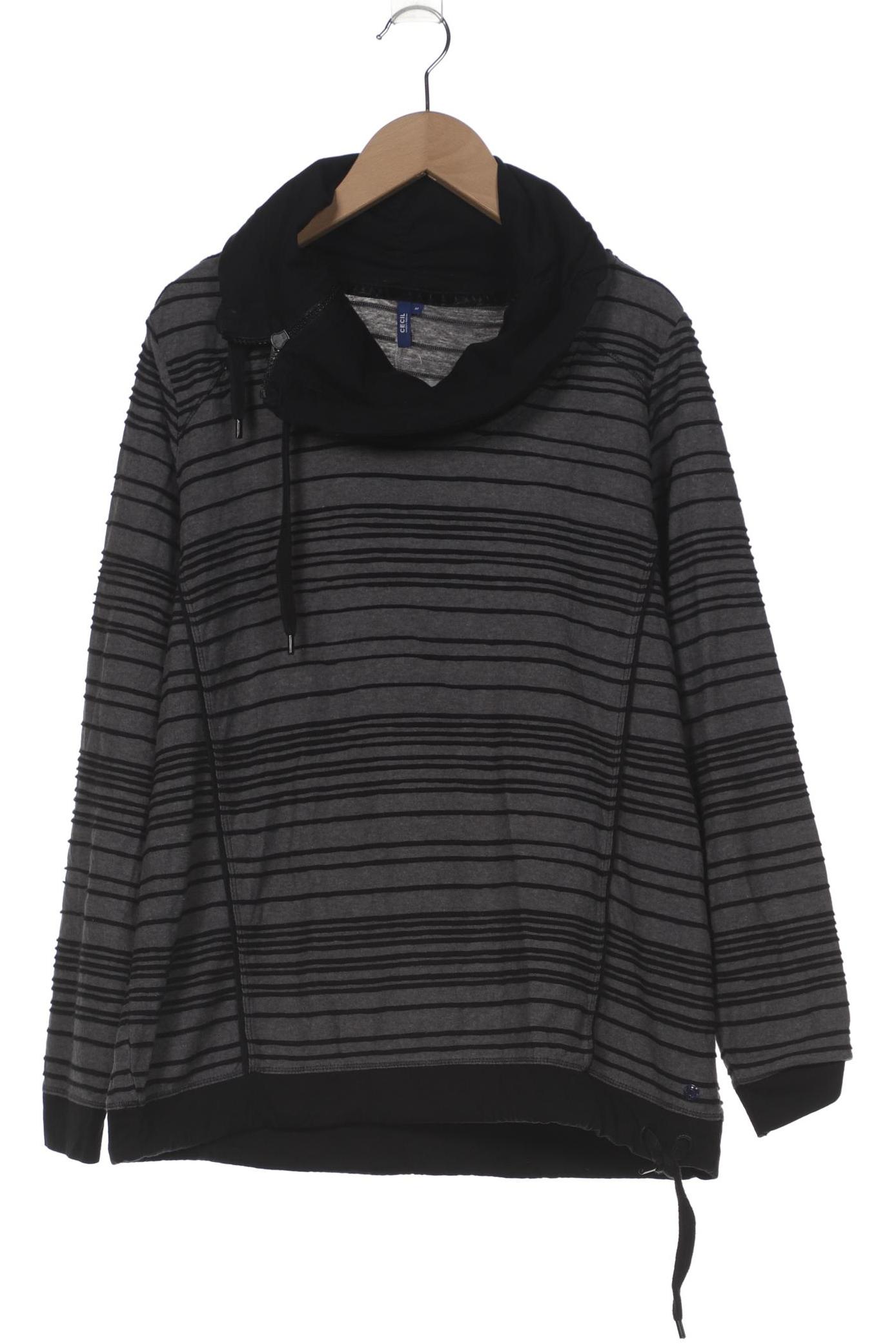

Cecil Damen Sweatshirt, schwarz, Gr. 38