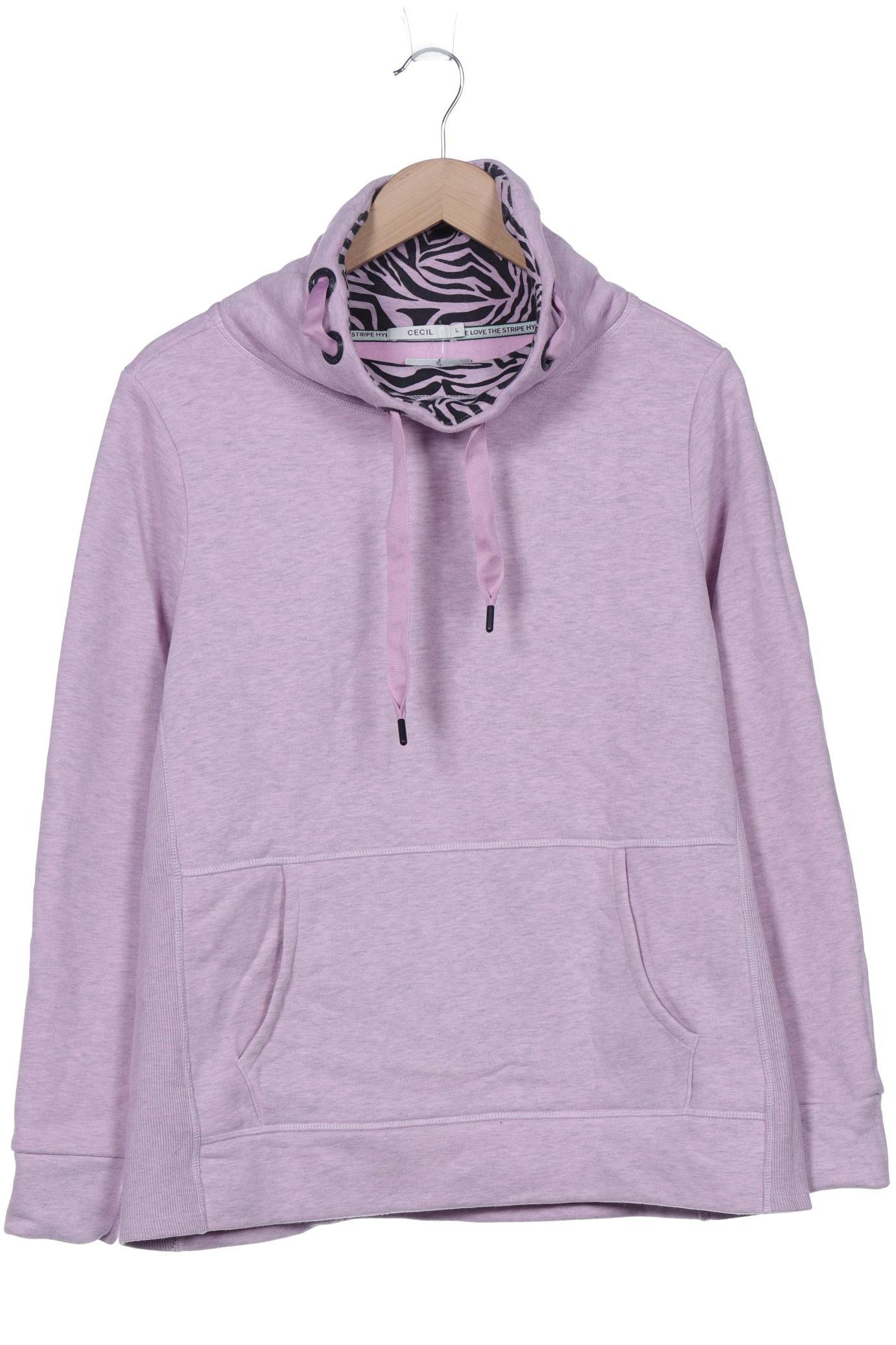 

Cecil Damen Sweatshirt, flieder, Gr. 42