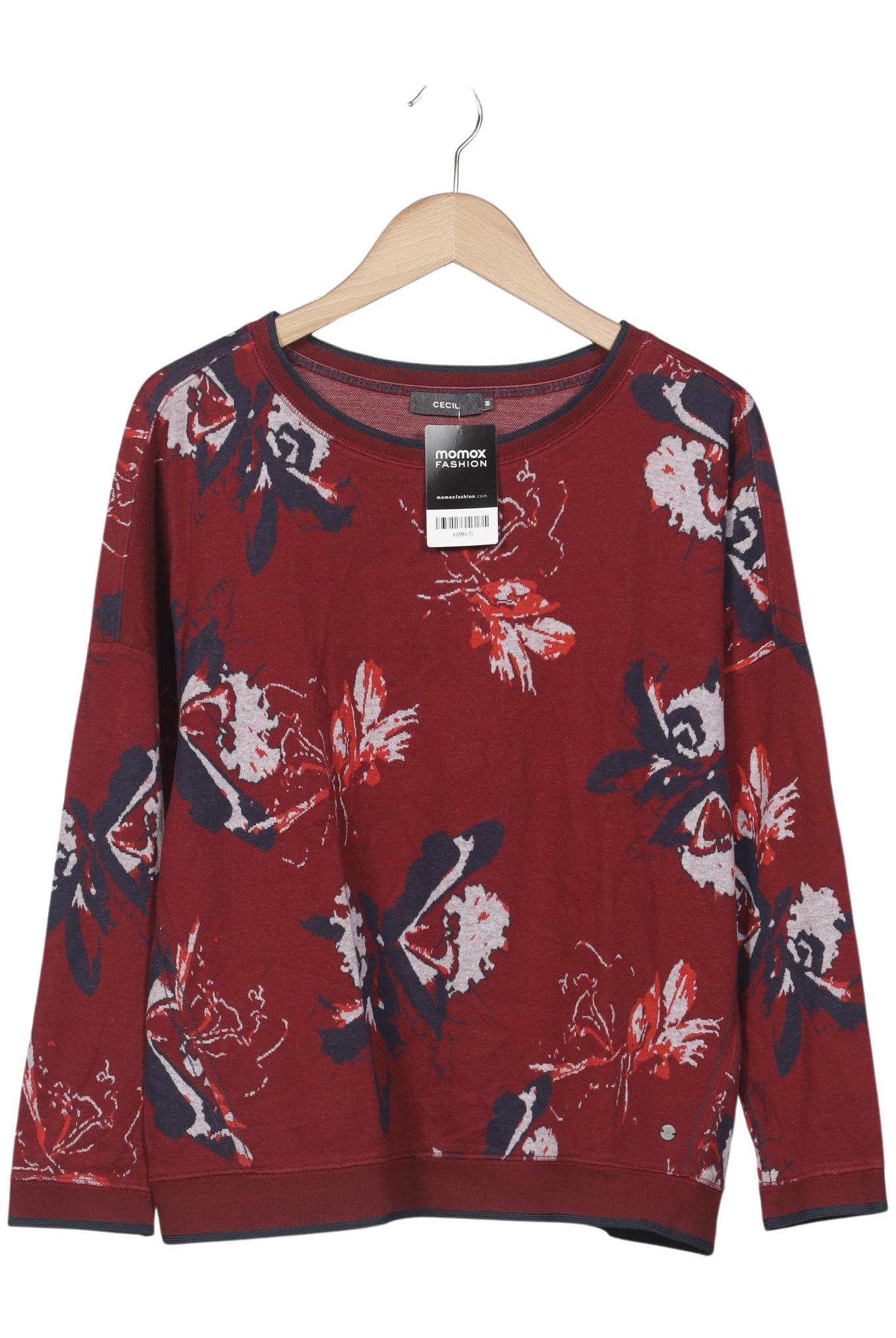 

Cecil Damen Sweatshirt, rot, Gr. 38