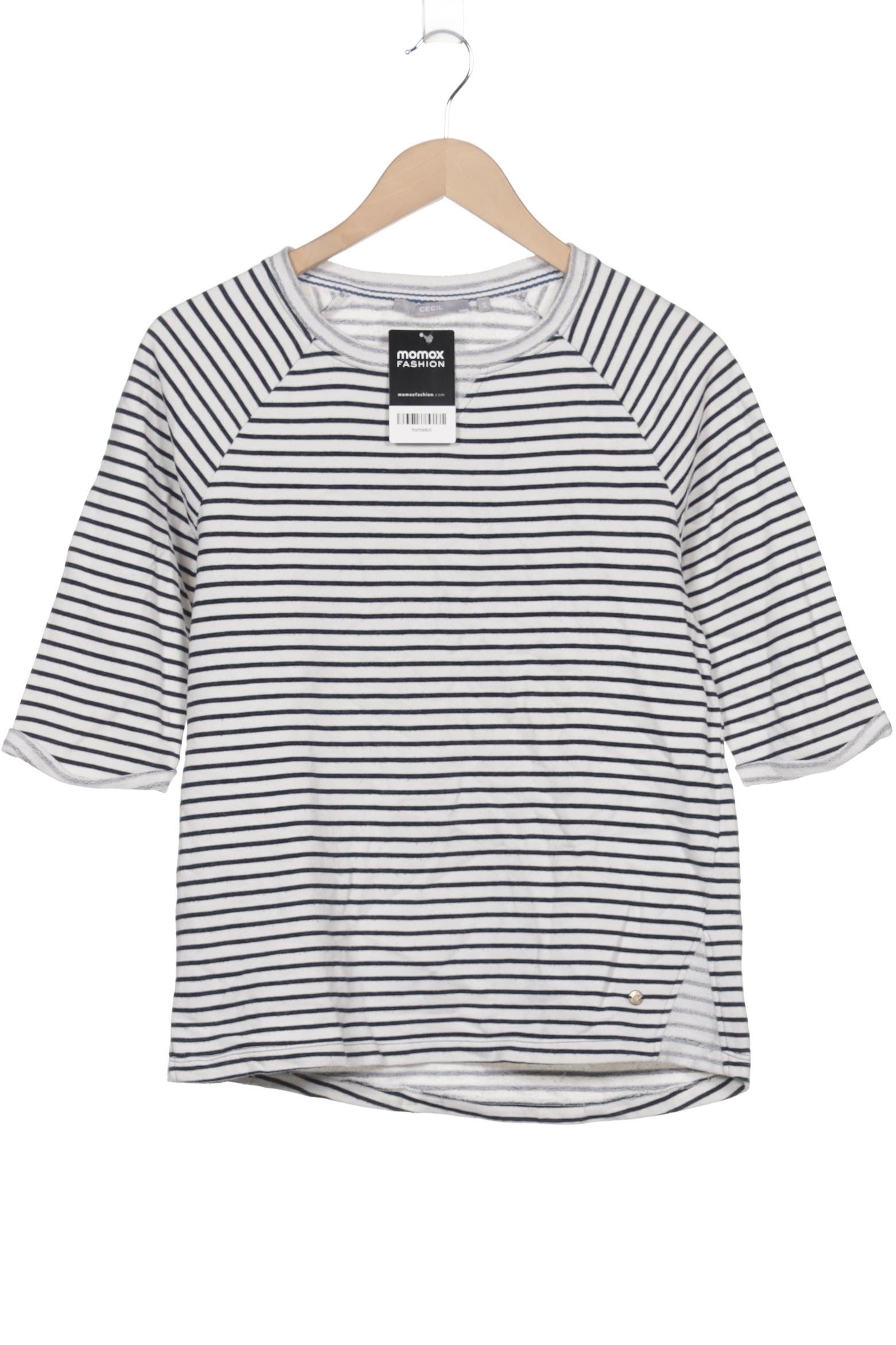 

Cecil Damen Sweatshirt, weiß, Gr. 36