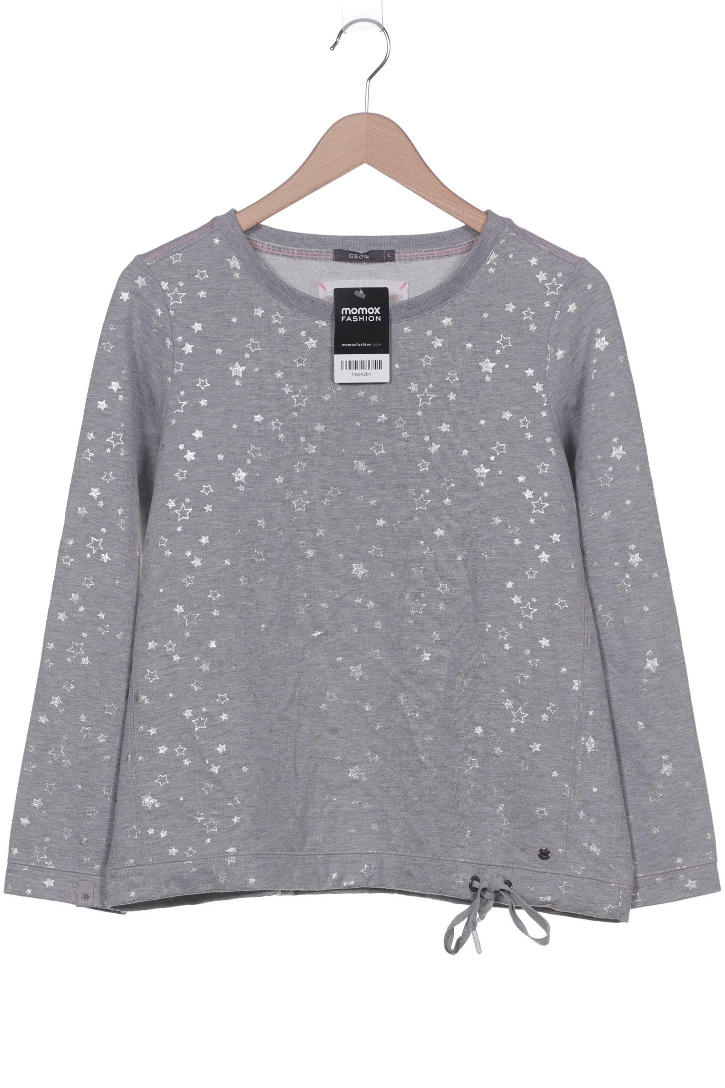 

Cecil Damen Sweatshirt, grau, Gr. 42