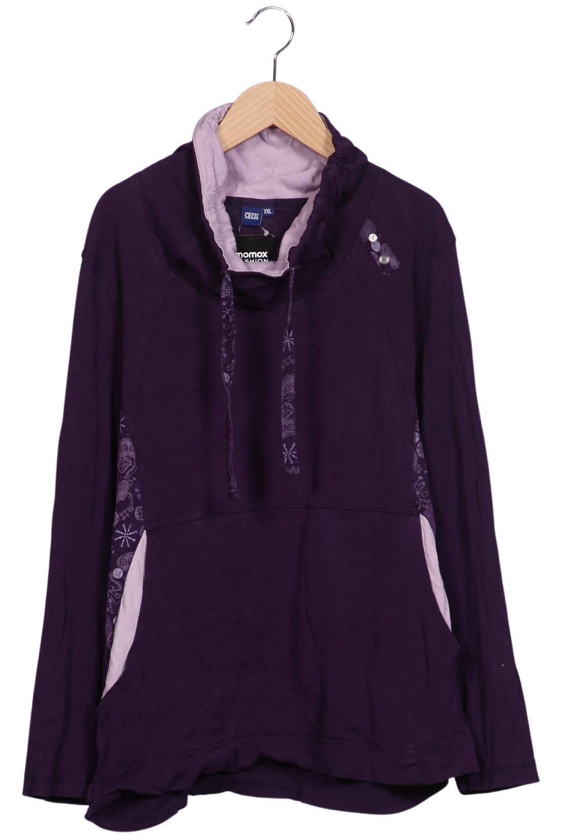 

Cecil Damen Sweatshirt, flieder, Gr. 46
