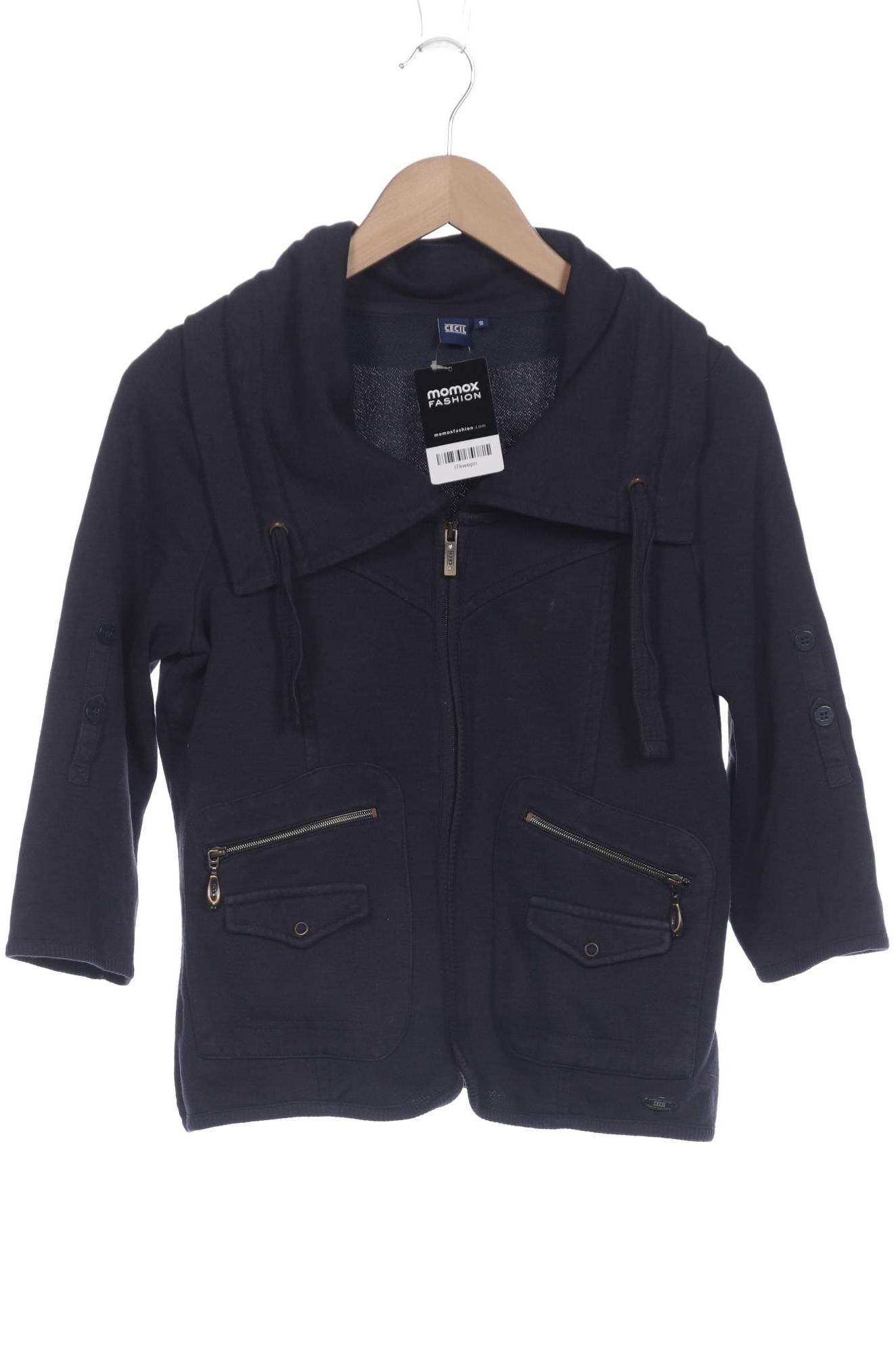 

Cecil Damen Sweatshirt, marineblau, Gr. 36