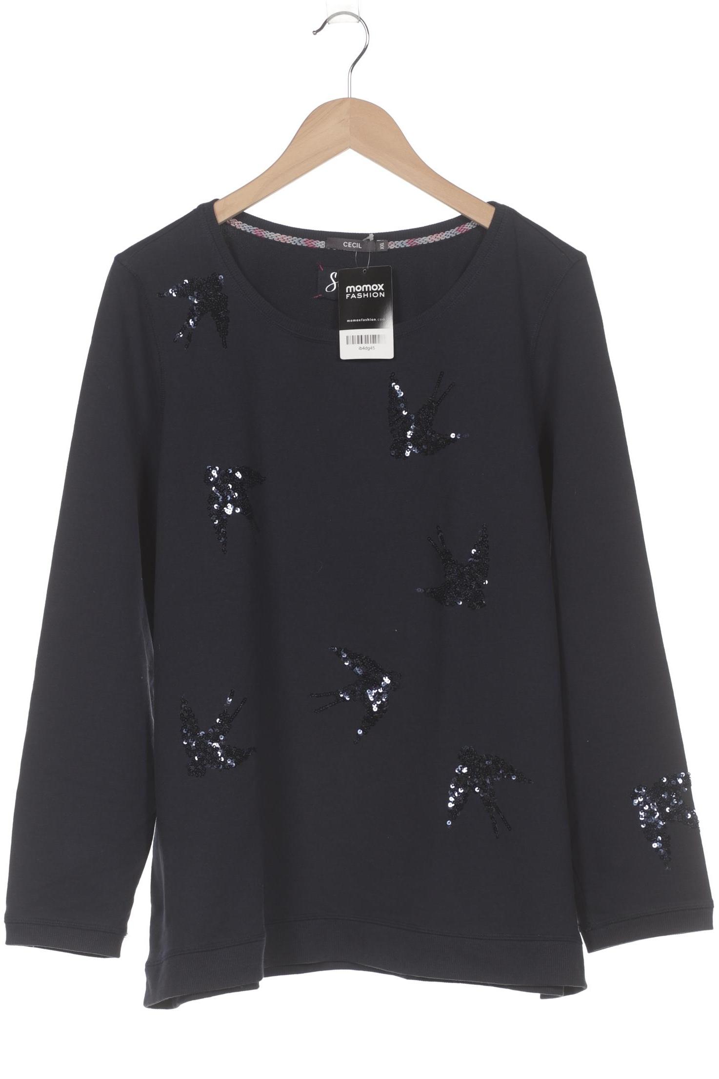 

Cecil Damen Sweatshirt, marineblau, Gr. 46