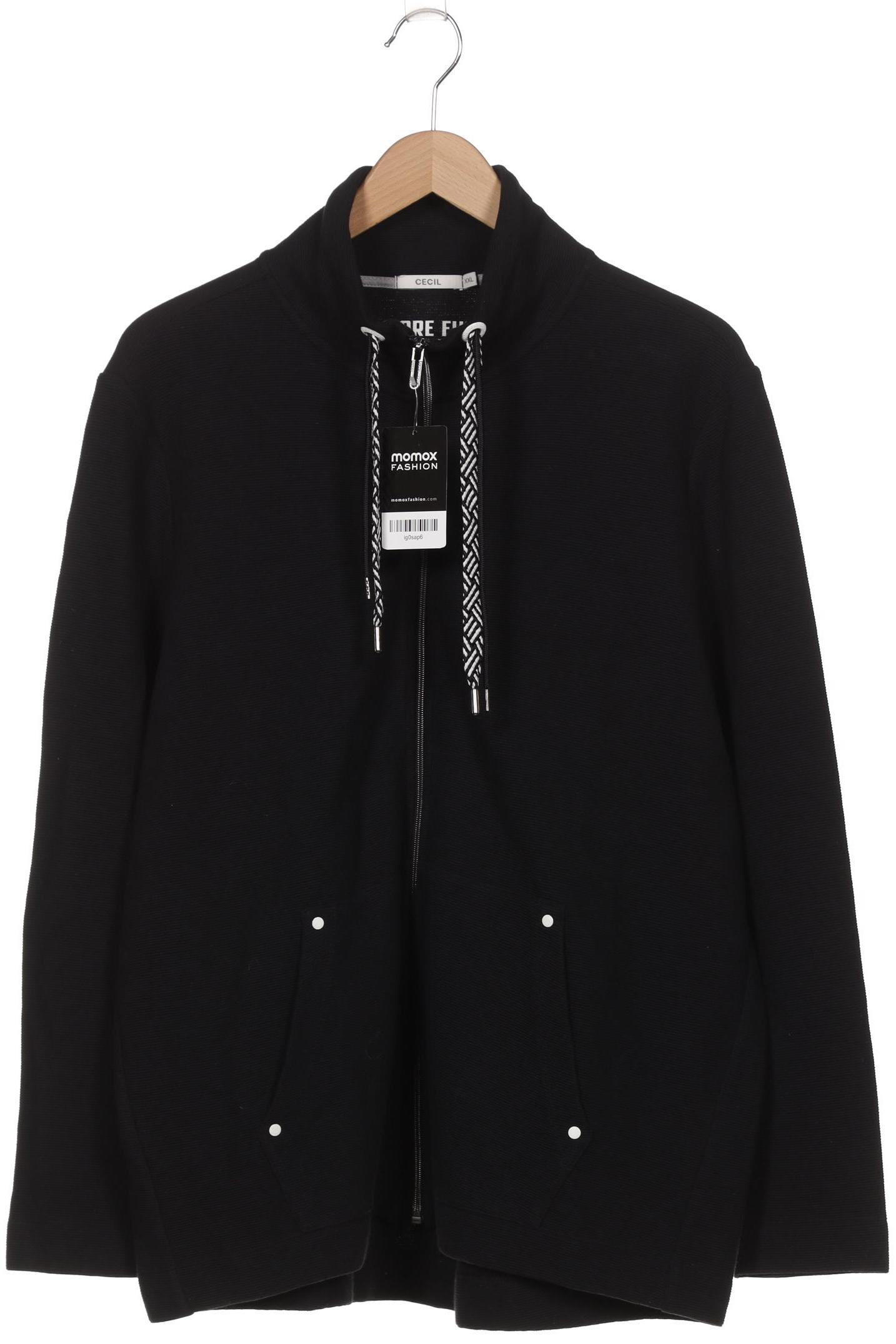 

Cecil Damen Sweatshirt, schwarz, Gr. 46