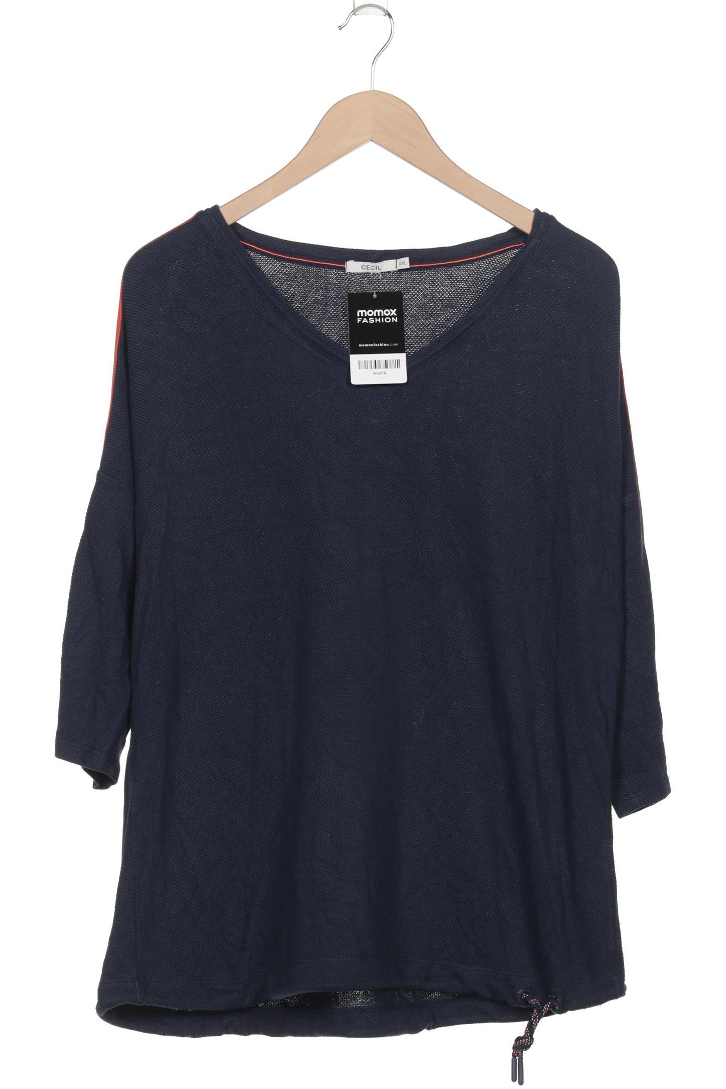 

Cecil Damen Sweatshirt, marineblau, Gr. 46