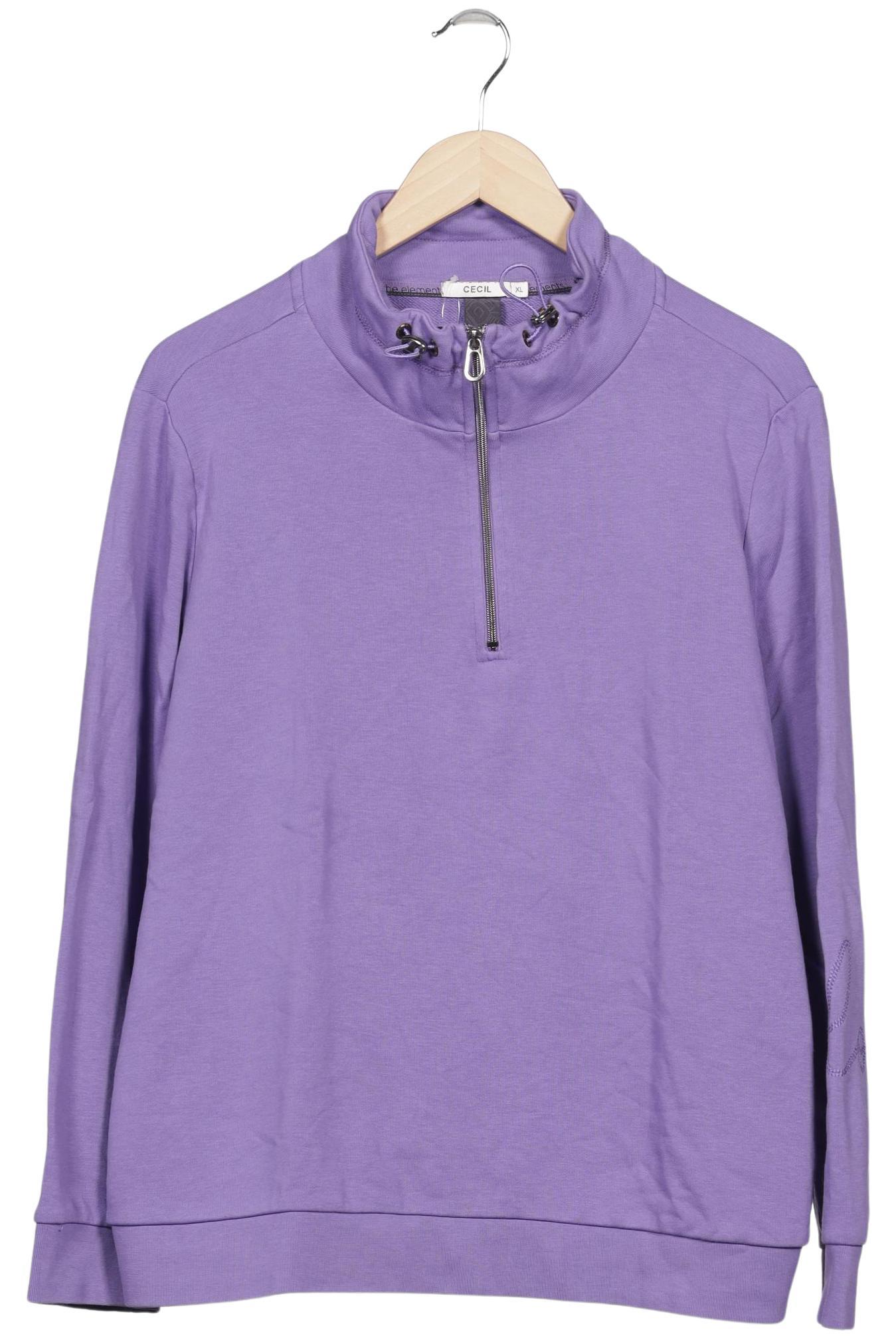 

Cecil Damen Sweatshirt, flieder, Gr. 44