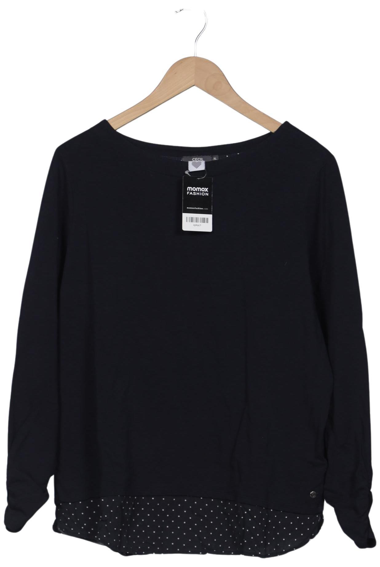 

Cecil Damen Sweatshirt, marineblau, Gr. 44