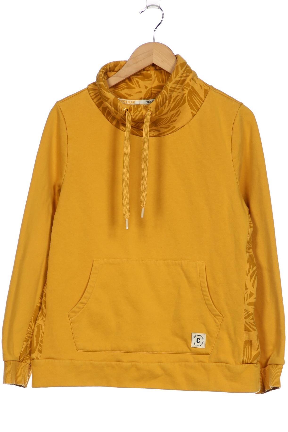 

Cecil Damen Sweatshirt, gelb, Gr. 38