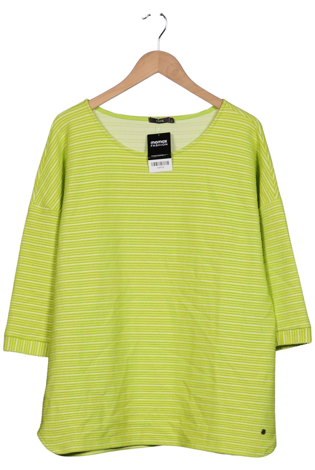 

Cecil Damen Sweatshirt, hellgrün, Gr. 46