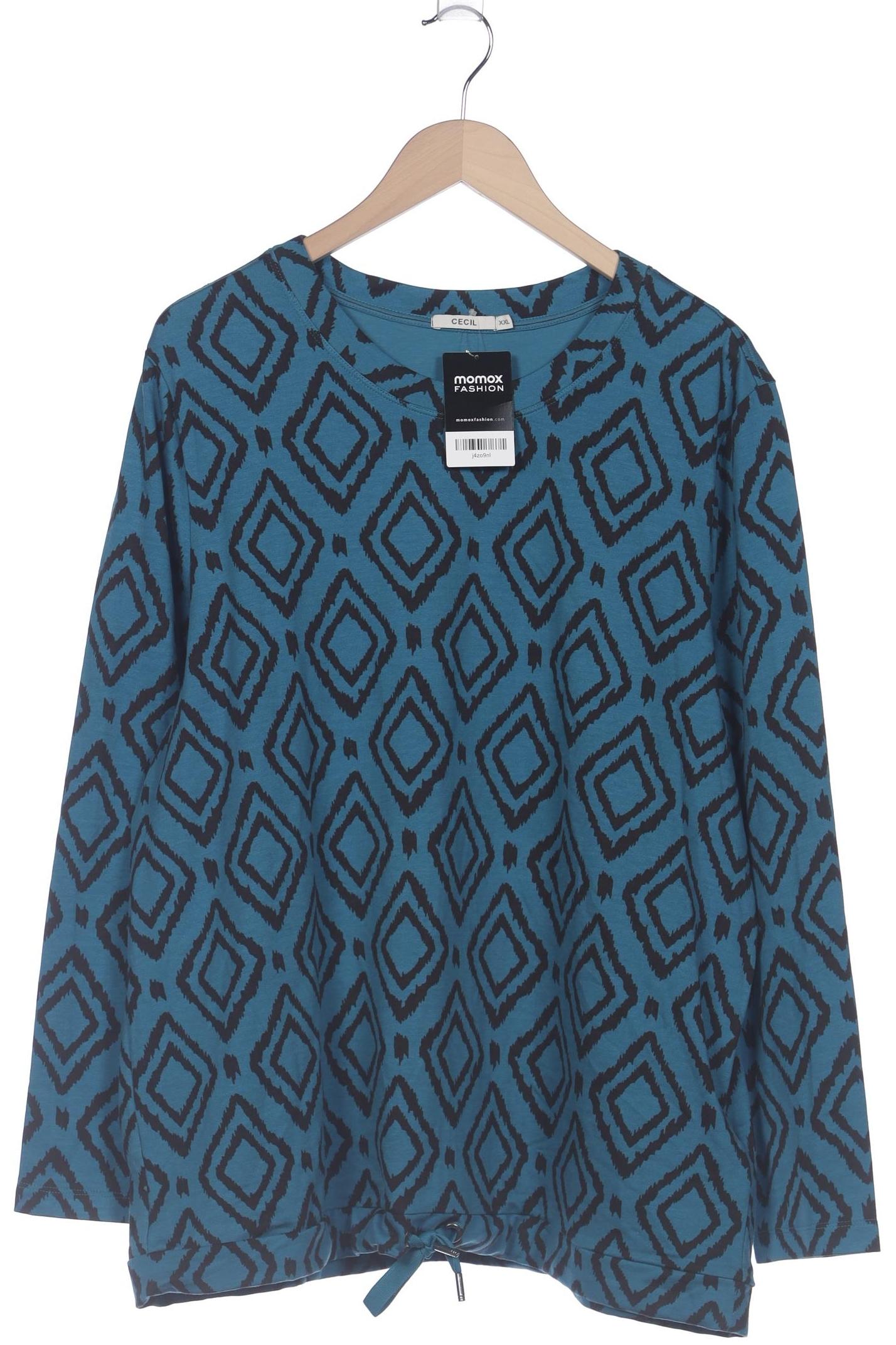 

Cecil Damen Sweatshirt, blau, Gr. 46