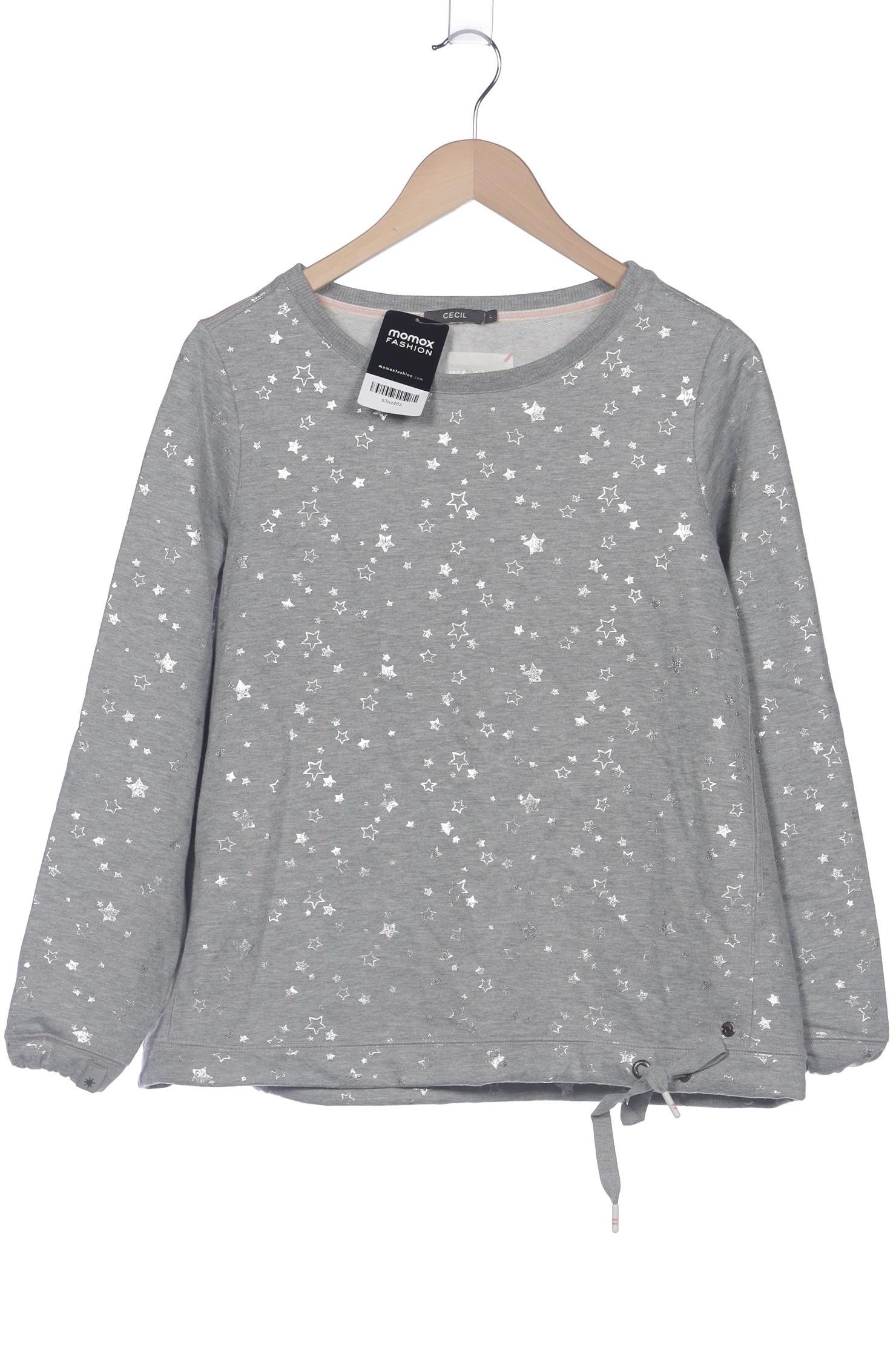 

Cecil Damen Sweatshirt, grau, Gr. 42