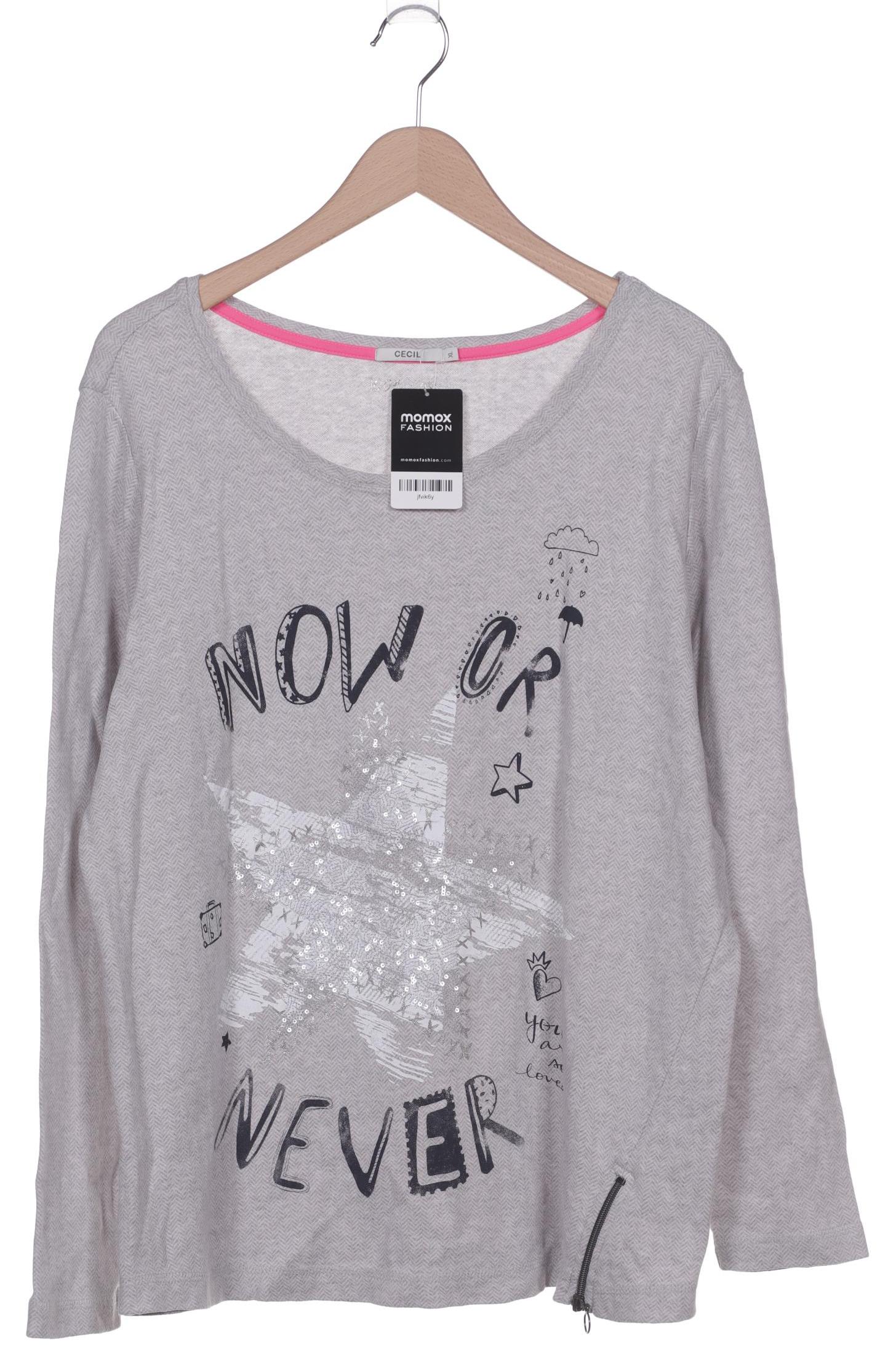 

Cecil Damen Sweatshirt, grau, Gr. 44