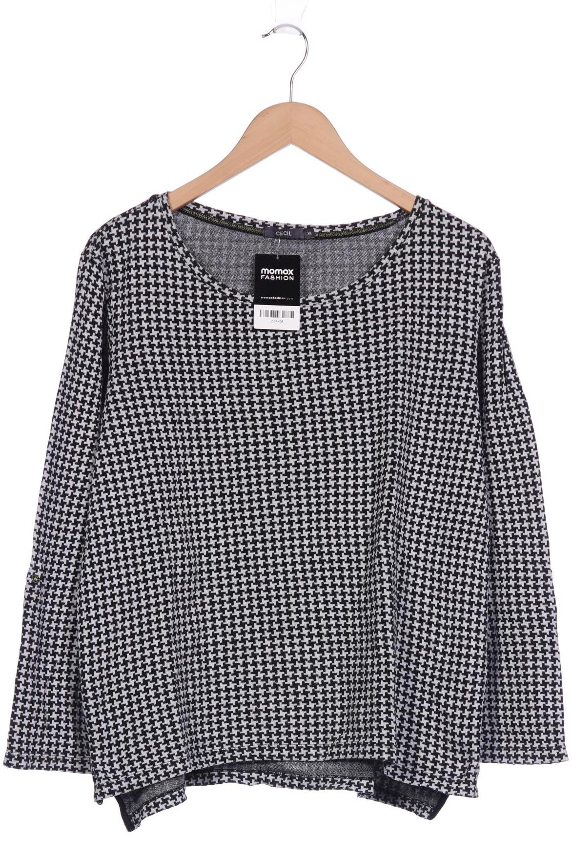 

CECIL Damen Sweatshirt, schwarz