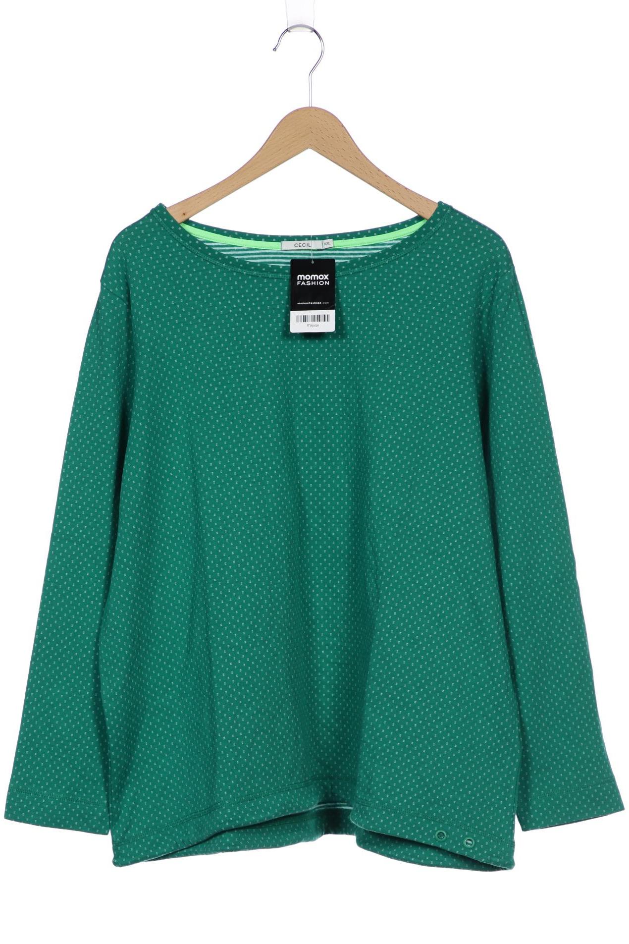 

Cecil Damen Sweatshirt, grün, Gr. 46