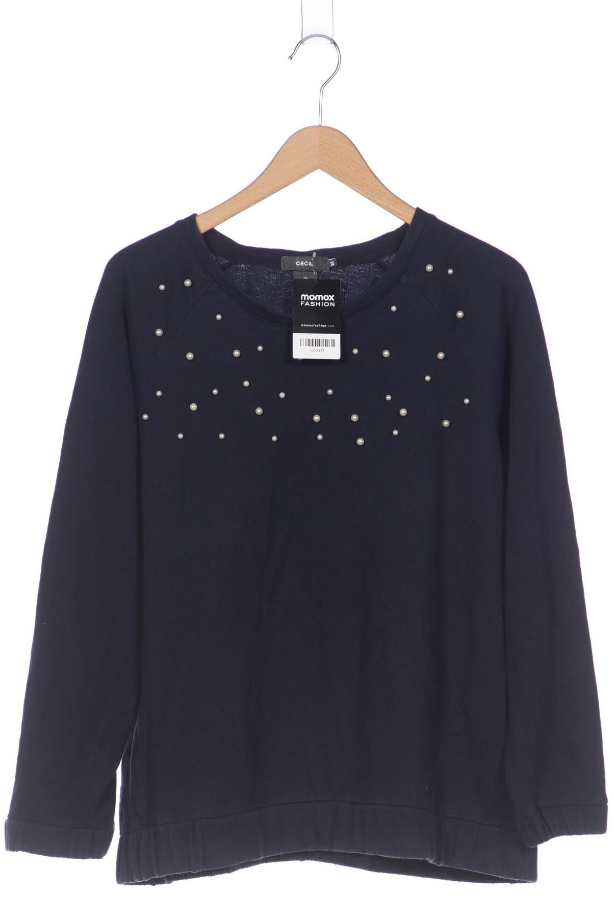 

Cecil Damen Sweatshirt, marineblau, Gr. 44