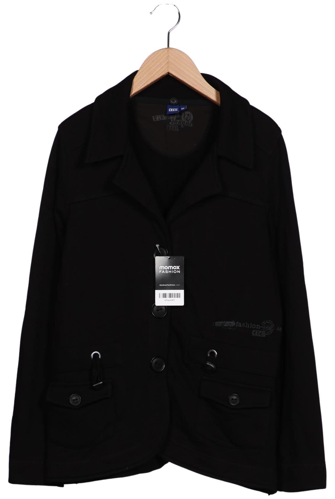 

Cecil Damen Sweatshirt, schwarz, Gr. 38