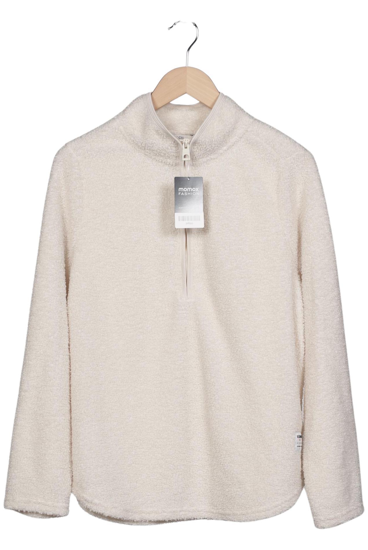 

Cecil Damen Sweatshirt, cremeweiß, Gr. 42