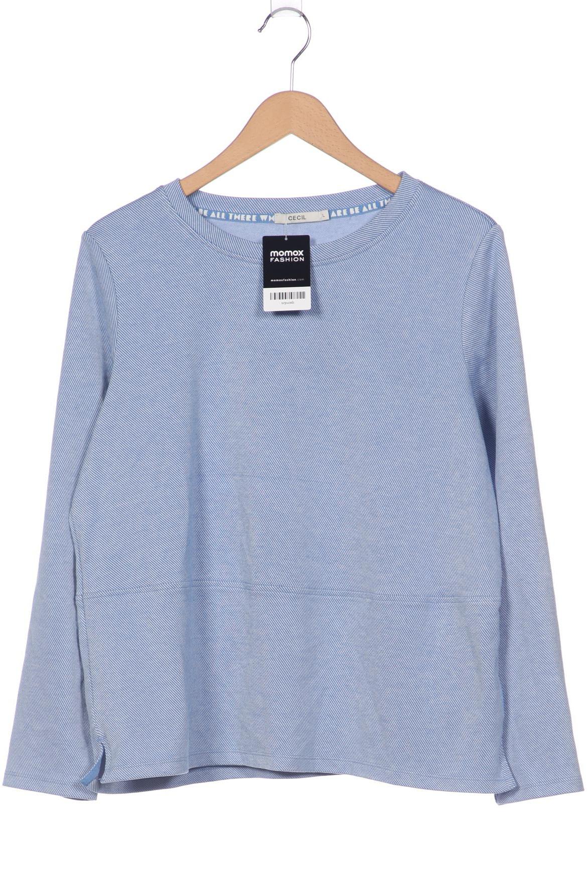 

Cecil Damen Sweatshirt, blau, Gr. 42