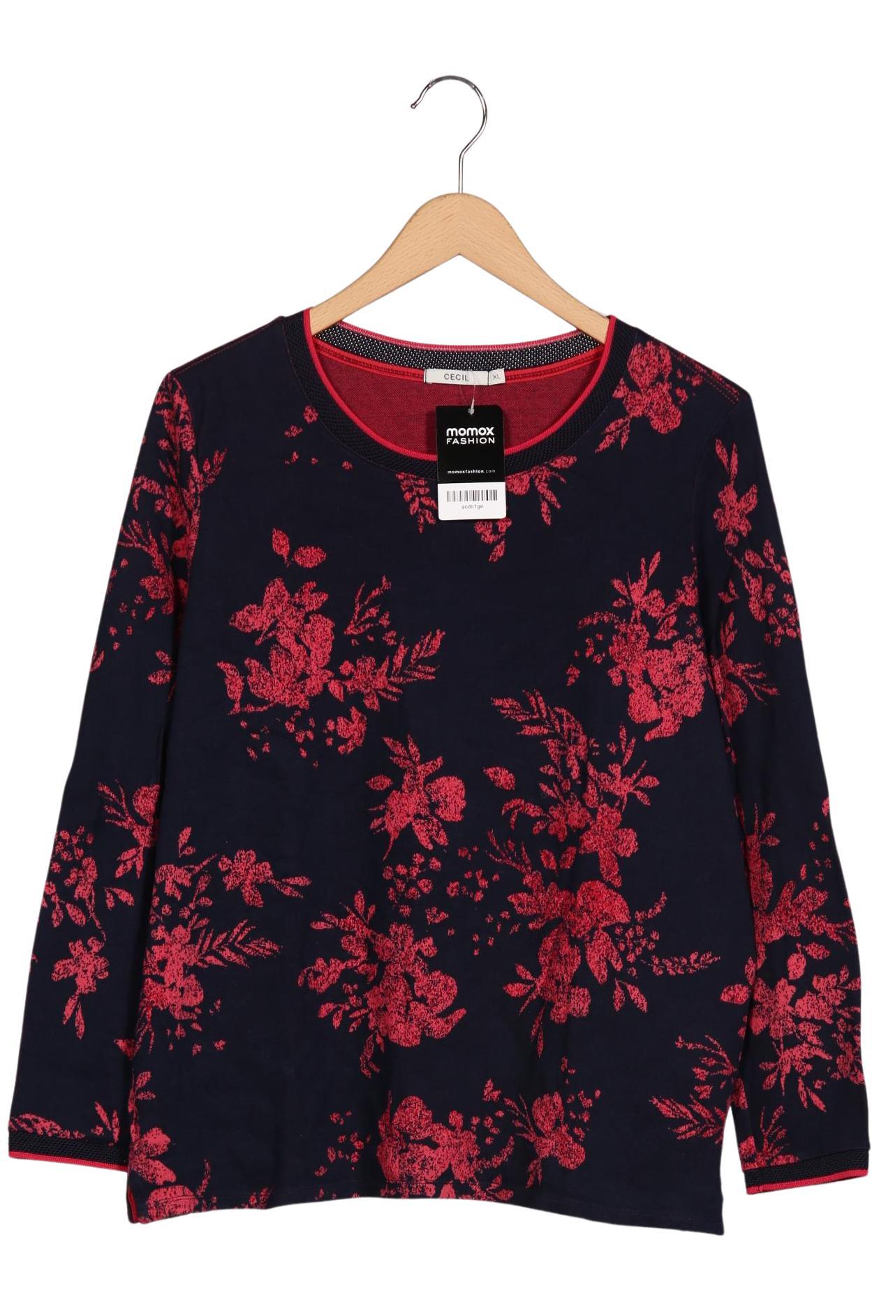 

Cecil Damen Sweatshirt, marineblau, Gr. 44