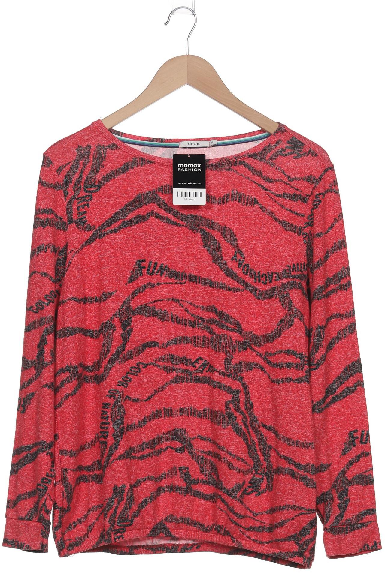 

Cecil Damen Sweatshirt, rot, Gr. 36