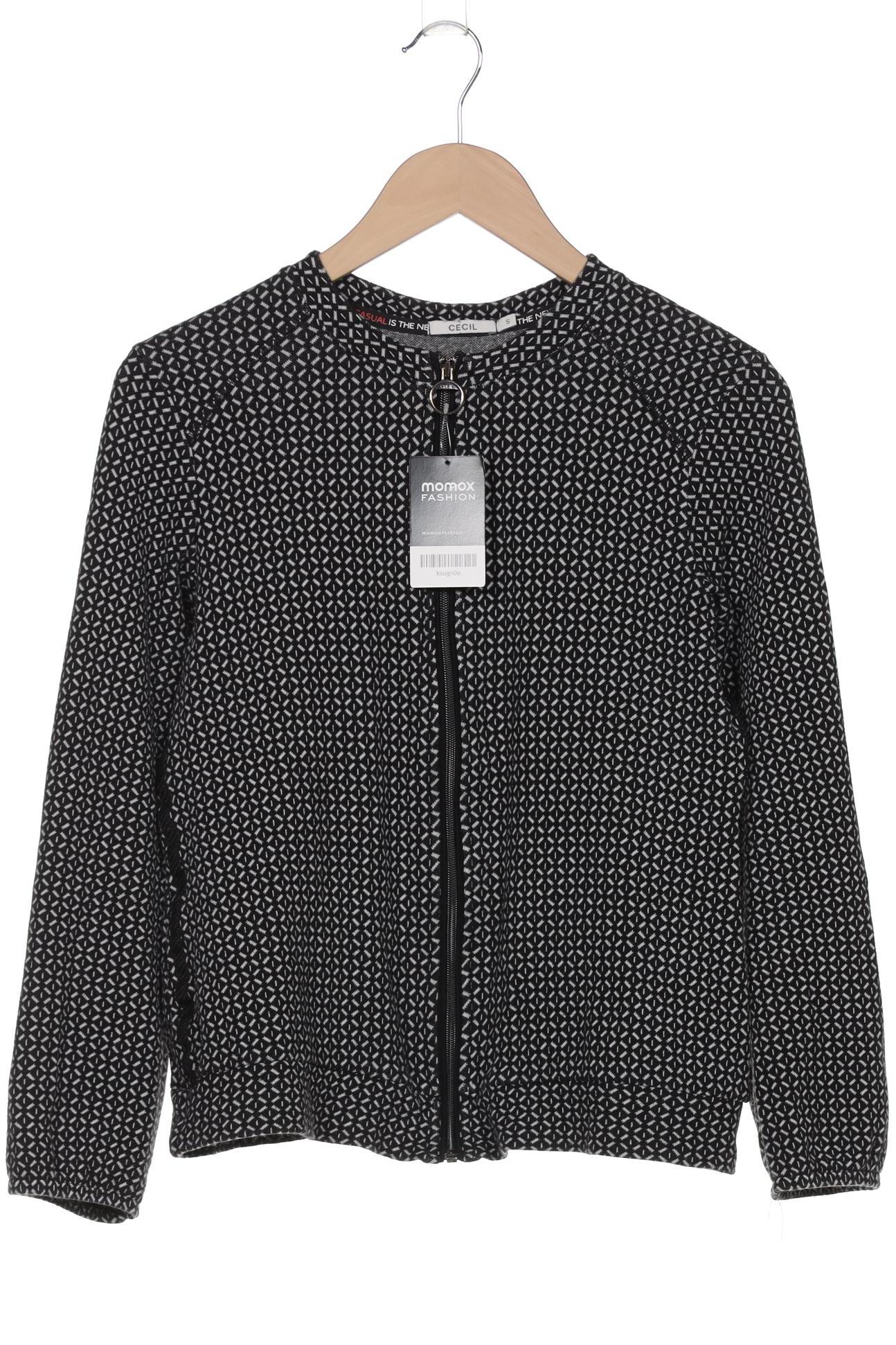 

Cecil Damen Sweatshirt, schwarz, Gr. 36