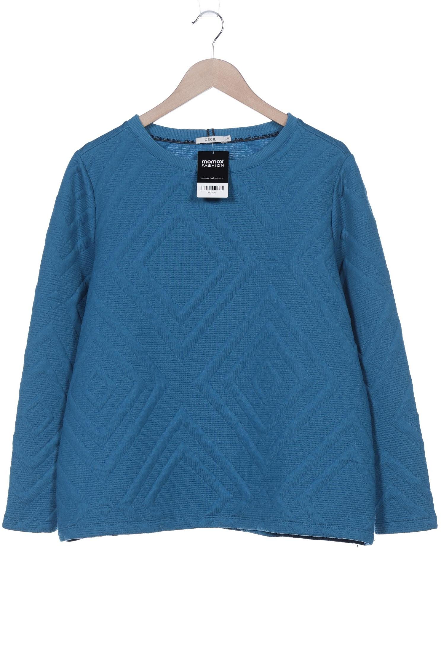 

Cecil Damen Sweatshirt, blau, Gr. 44