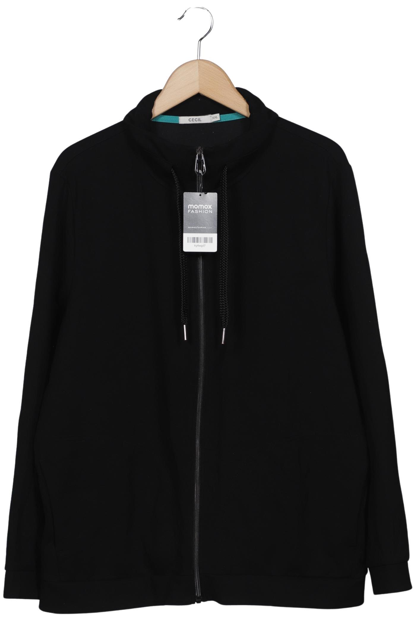 

Cecil Damen Sweatshirt, schwarz, Gr. 46