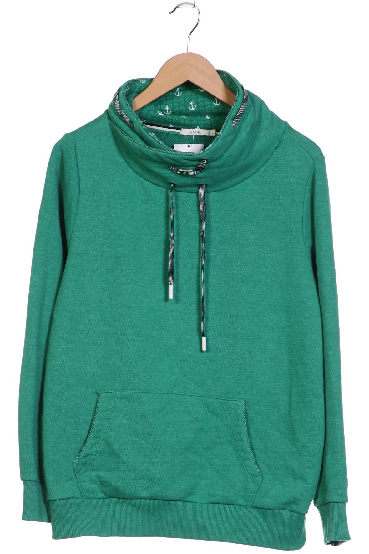 

Cecil Damen Sweatshirt, grün, Gr. 42