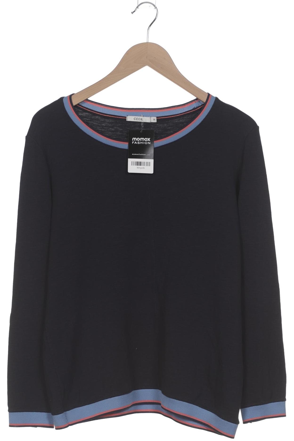 

Cecil Damen Sweatshirt, marineblau, Gr. 38