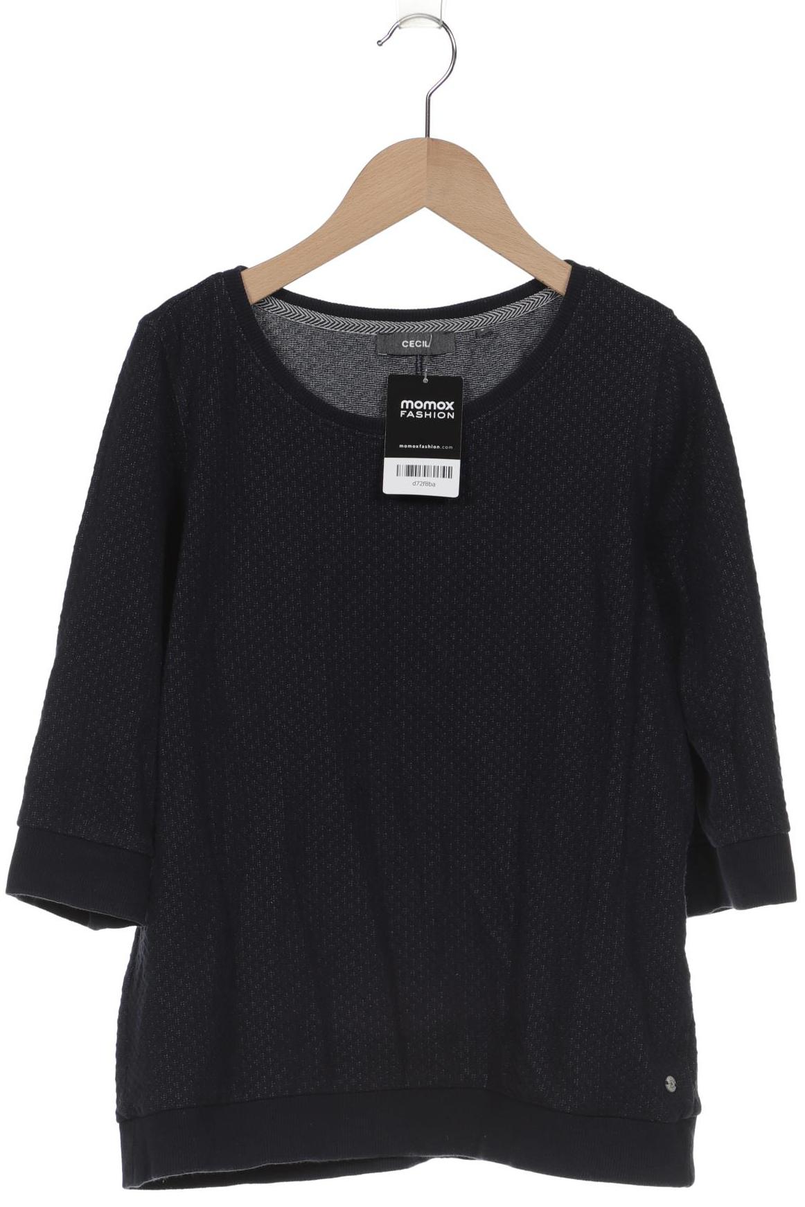 

Cecil Damen Sweatshirt, marineblau, Gr. 36