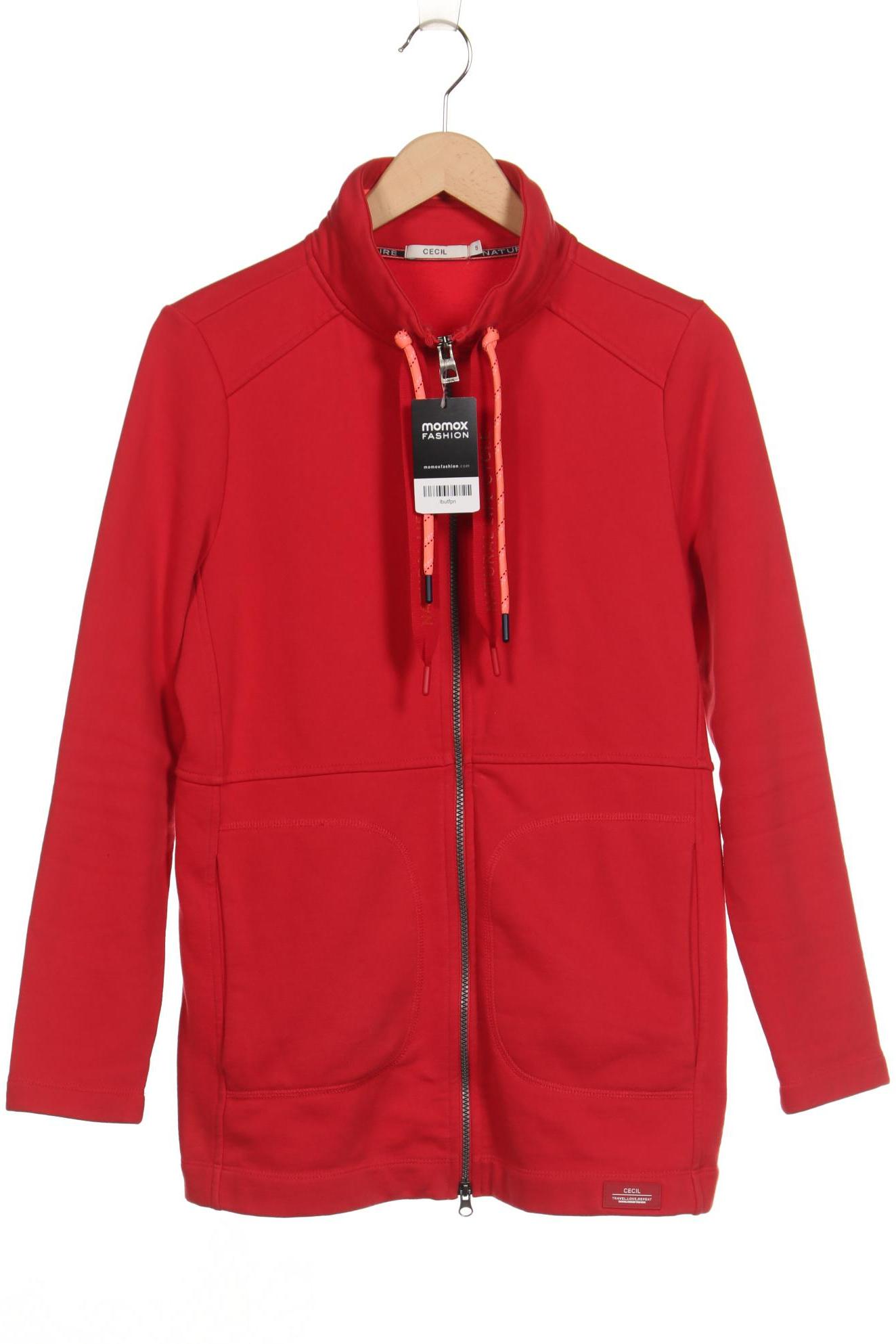 

Cecil Damen Sweatshirt, rot, Gr. 36