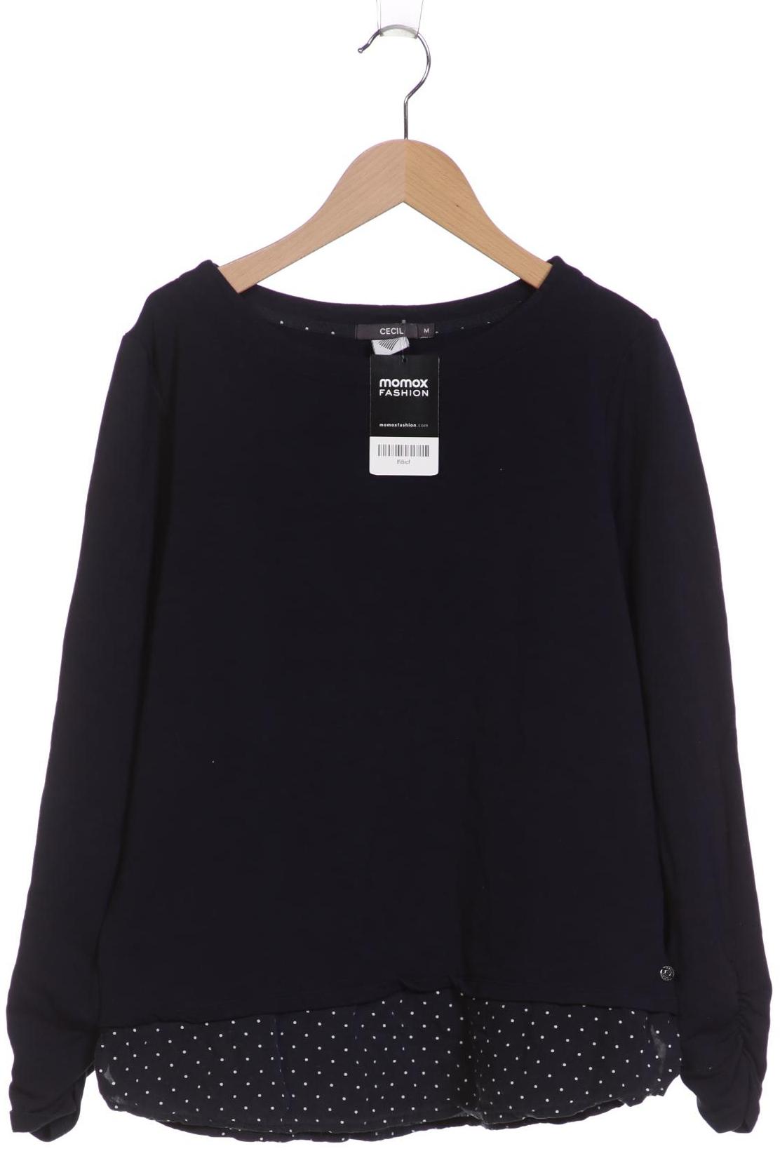 

Cecil Damen Sweatshirt, marineblau, Gr. 38