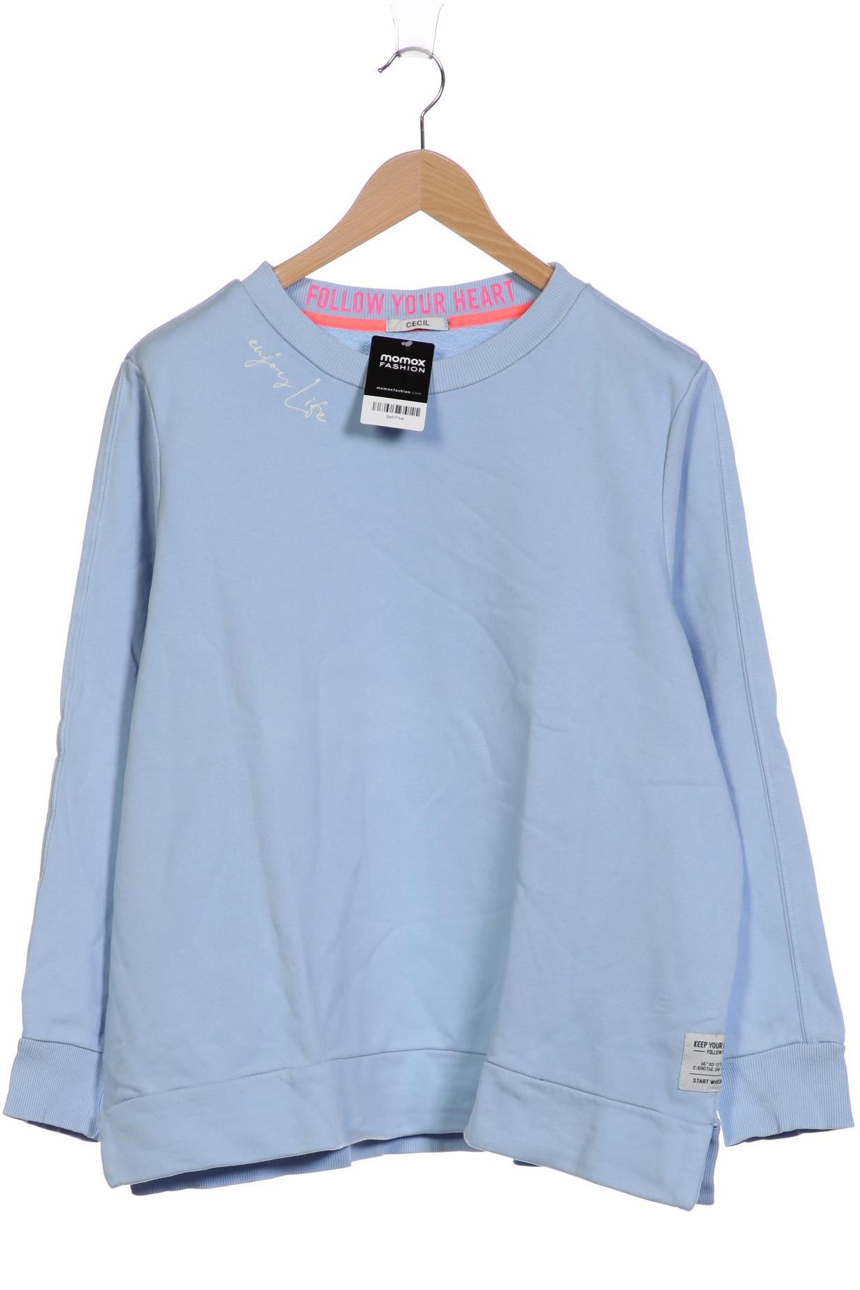 

Cecil Damen Sweatshirt, hellblau, Gr. 44