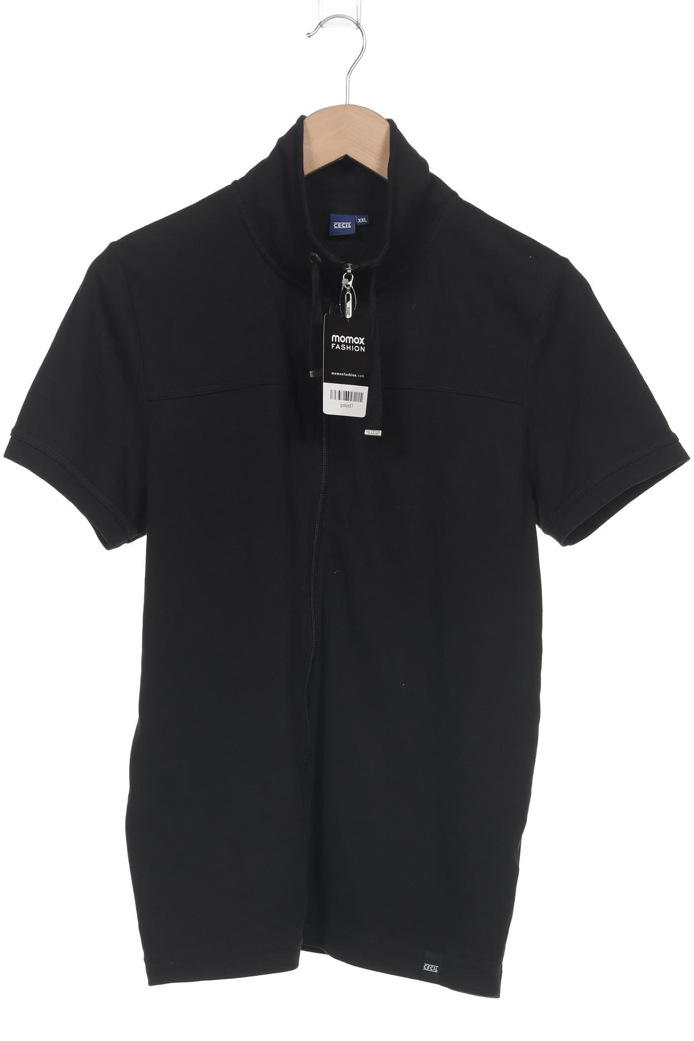 

Cecil Damen Sweatshirt, schwarz, Gr. 46