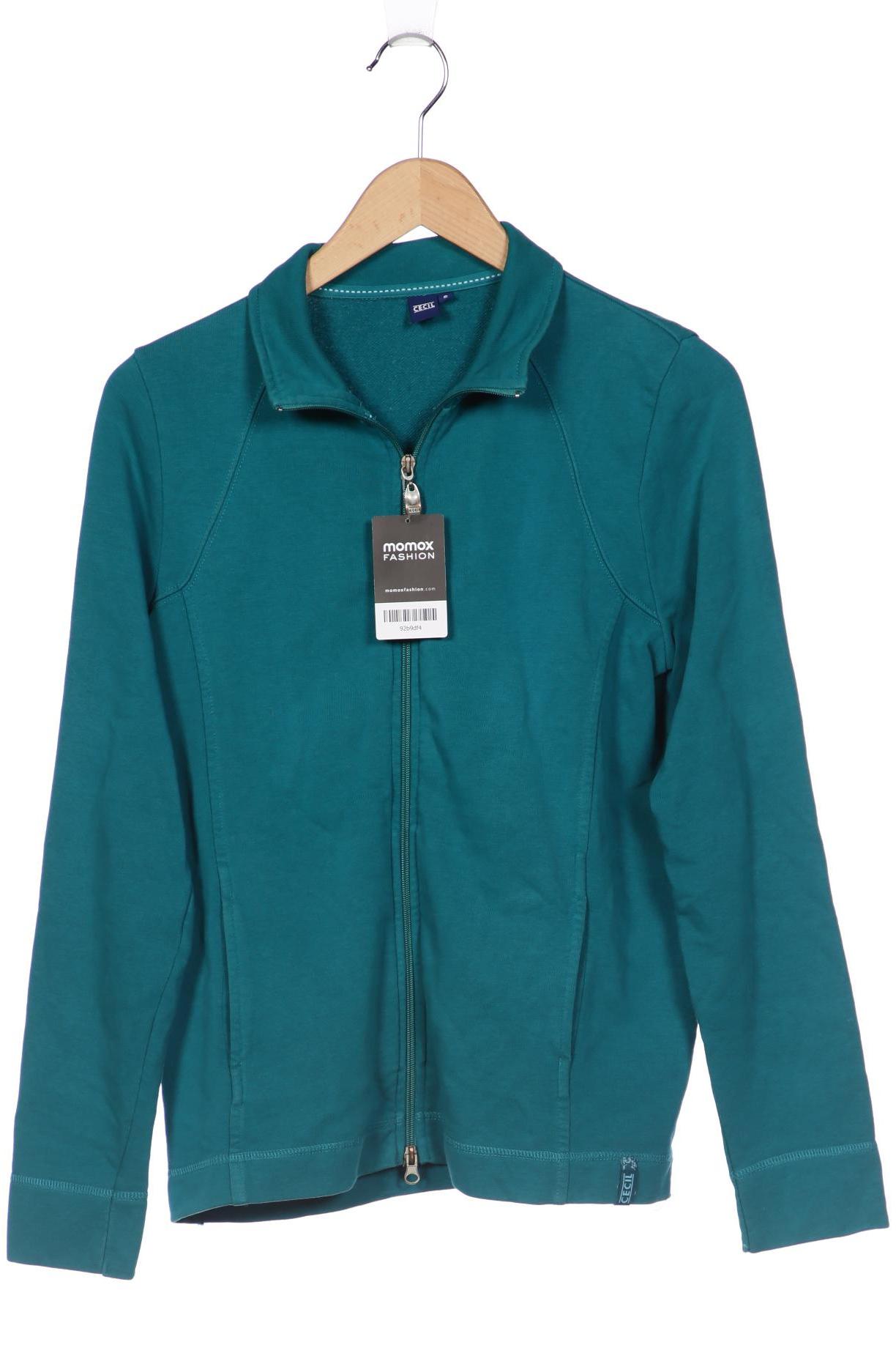 

Cecil Damen Sweatshirt, türkis, Gr. 36