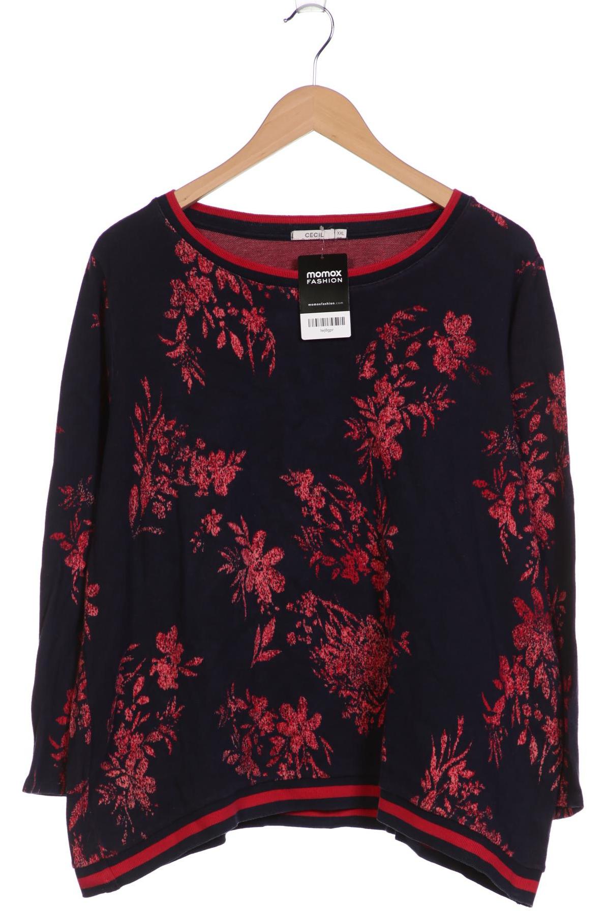 

Cecil Damen Sweatshirt, marineblau, Gr. 46